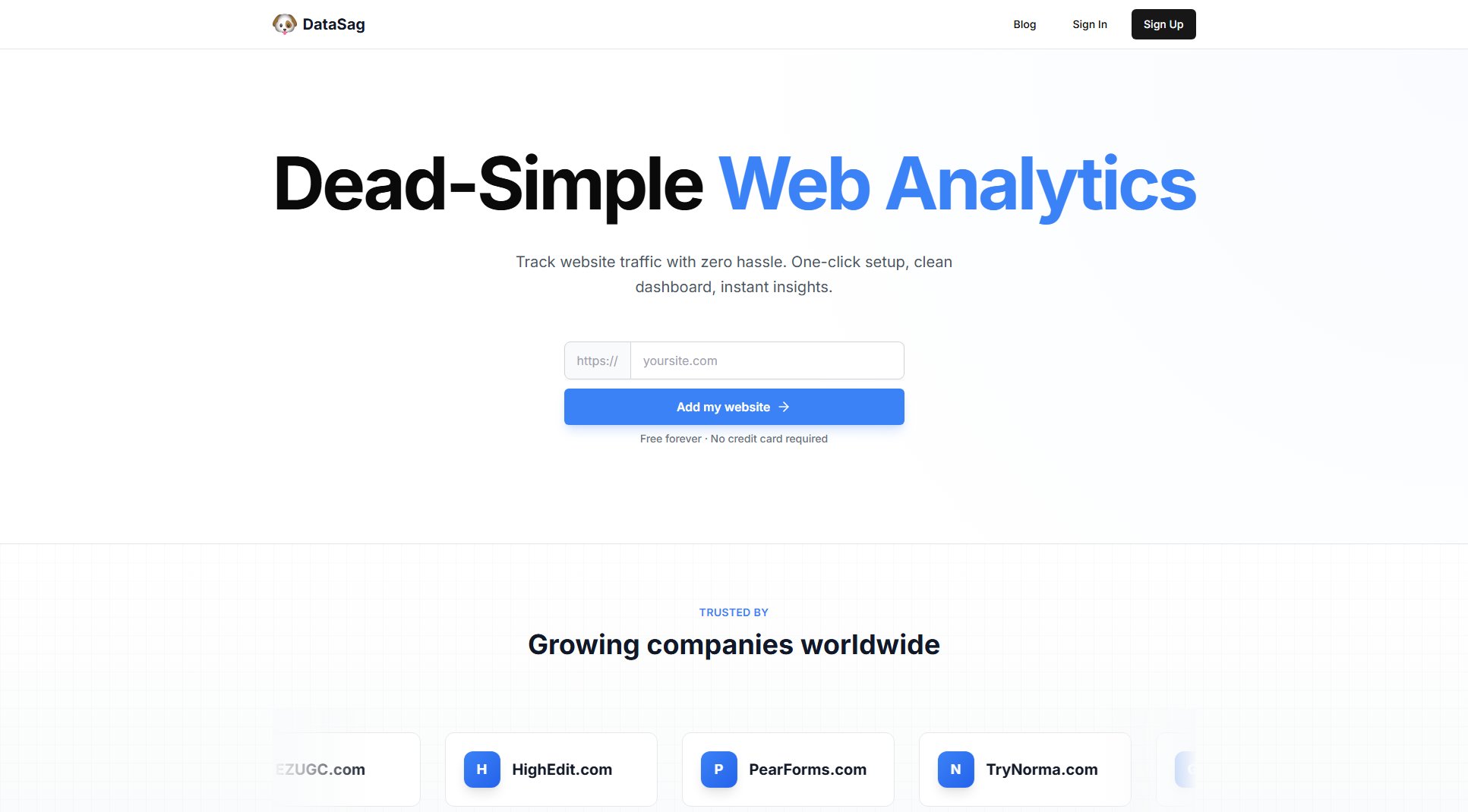 DataSag DataSag Interface & Screenshots