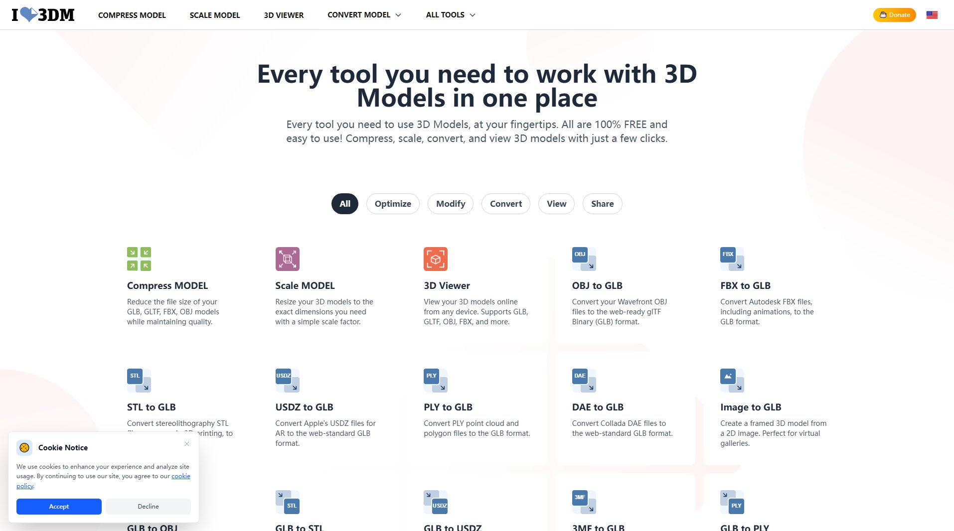 ILove3DModel ILove3DModel Interface & Screenshots