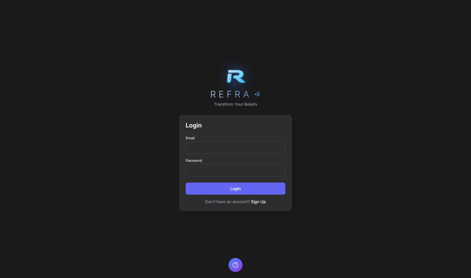 Refra Refra Interface & Screenshots