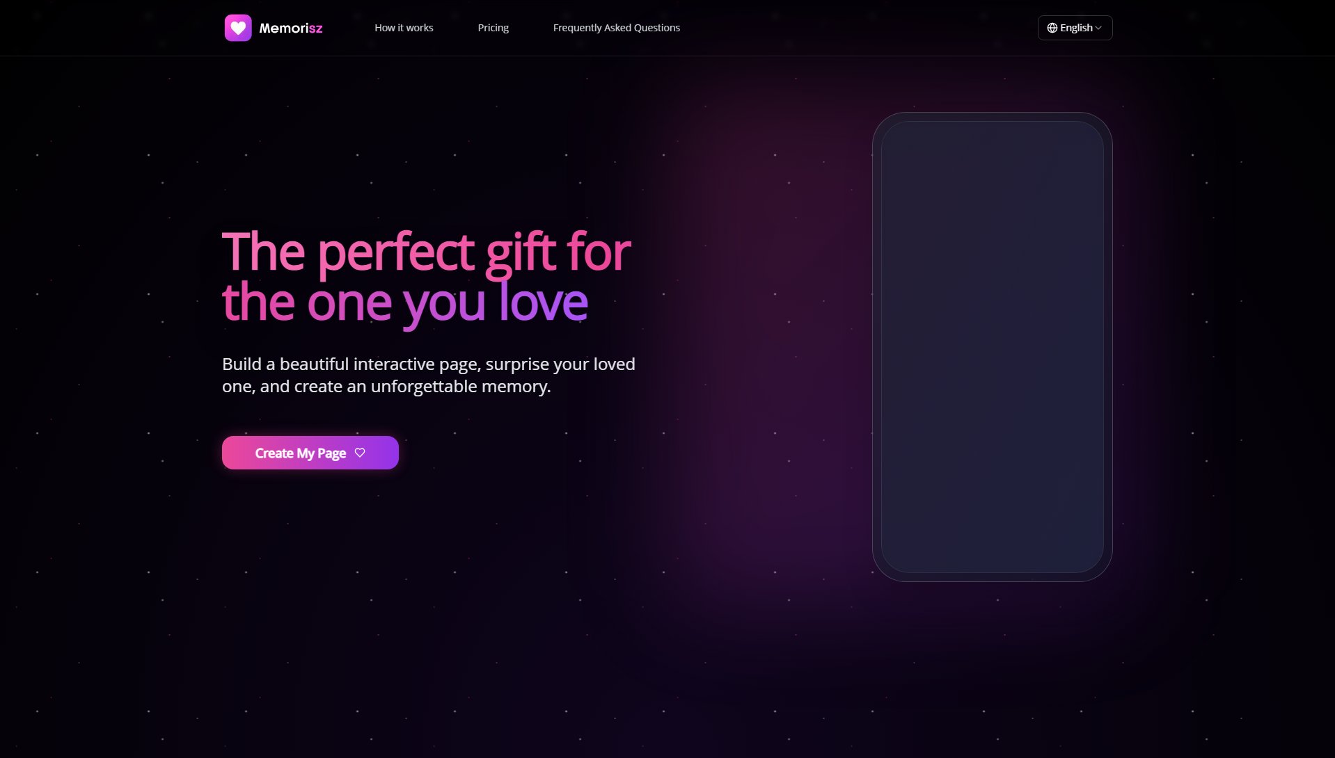 Memorisz Memorisz Interface & Screenshots