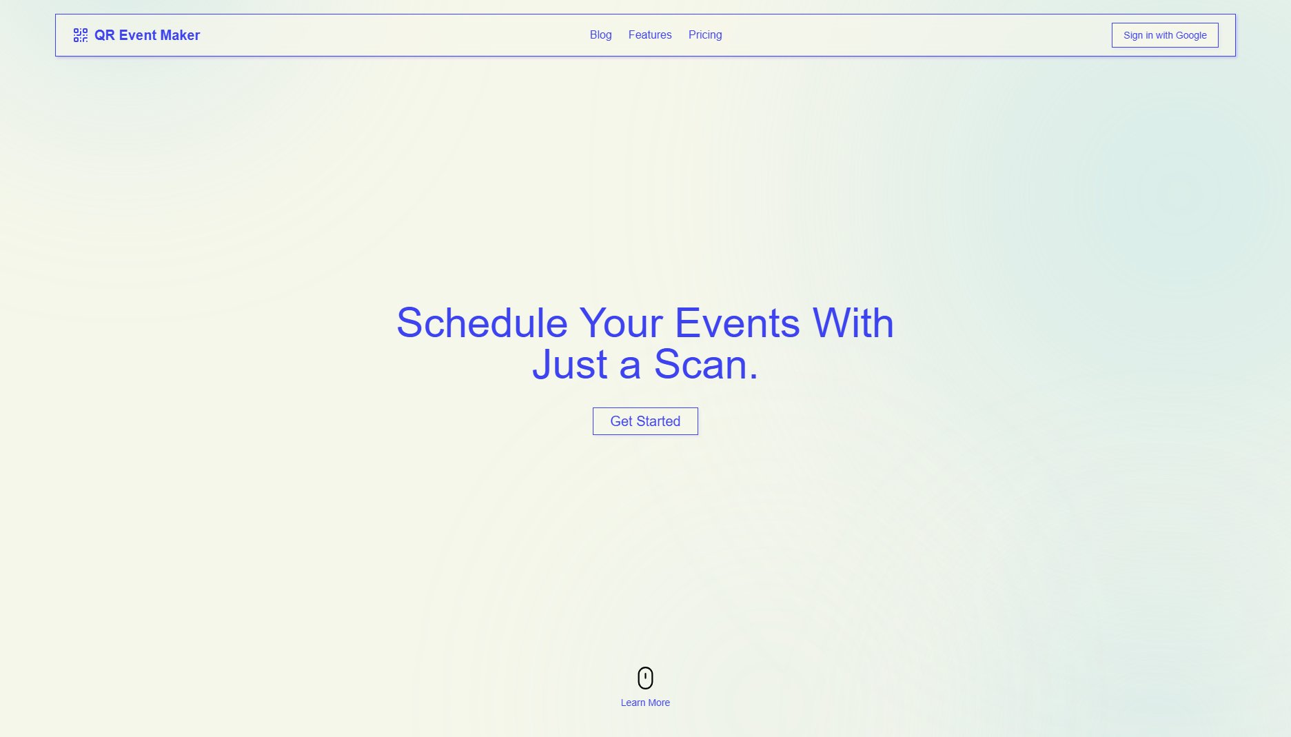 QR Event Maker QR Event Maker Interface & Screenshots