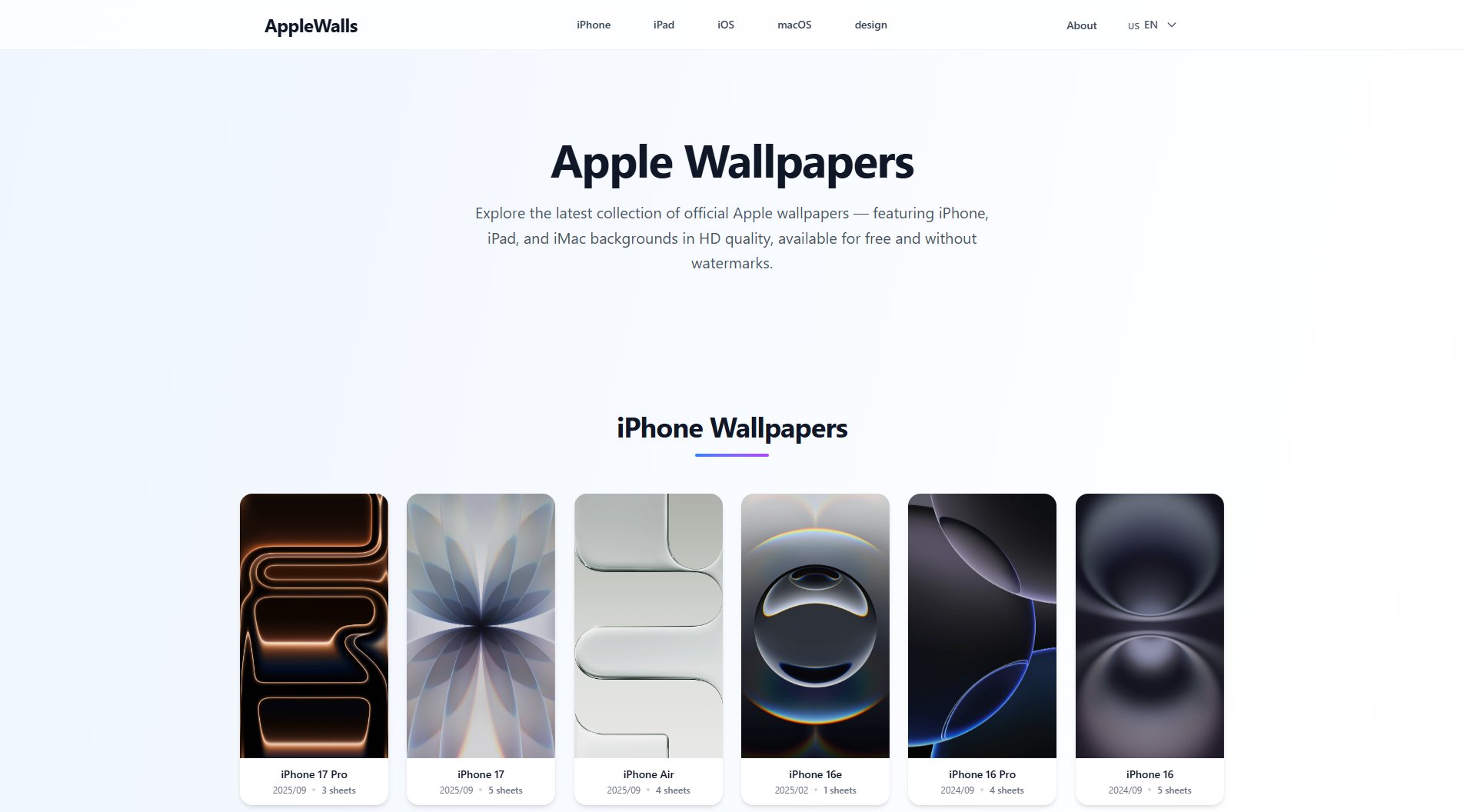AppleWalls AppleWalls Interface & Screenshots