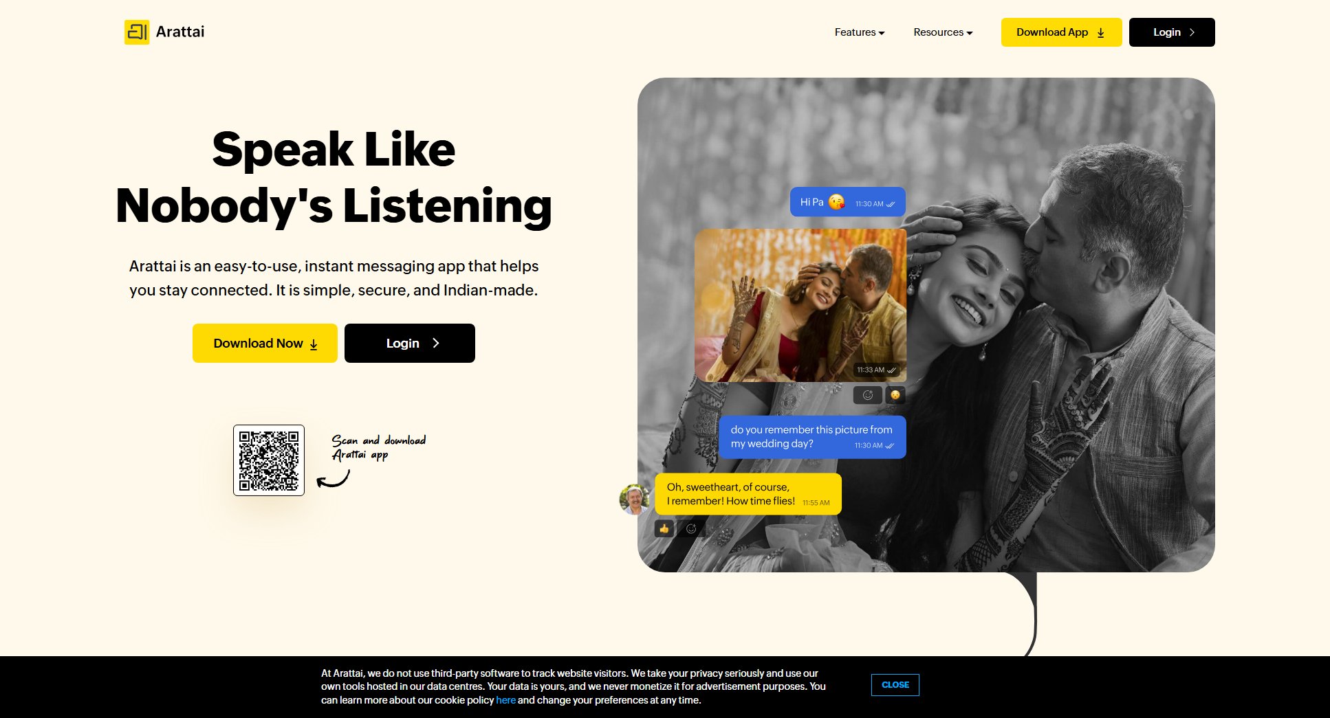Arattai Arattai Interface & Screenshots