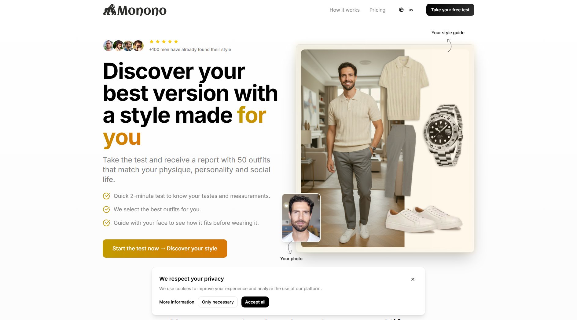 Monono Monono Interface & Screenshots