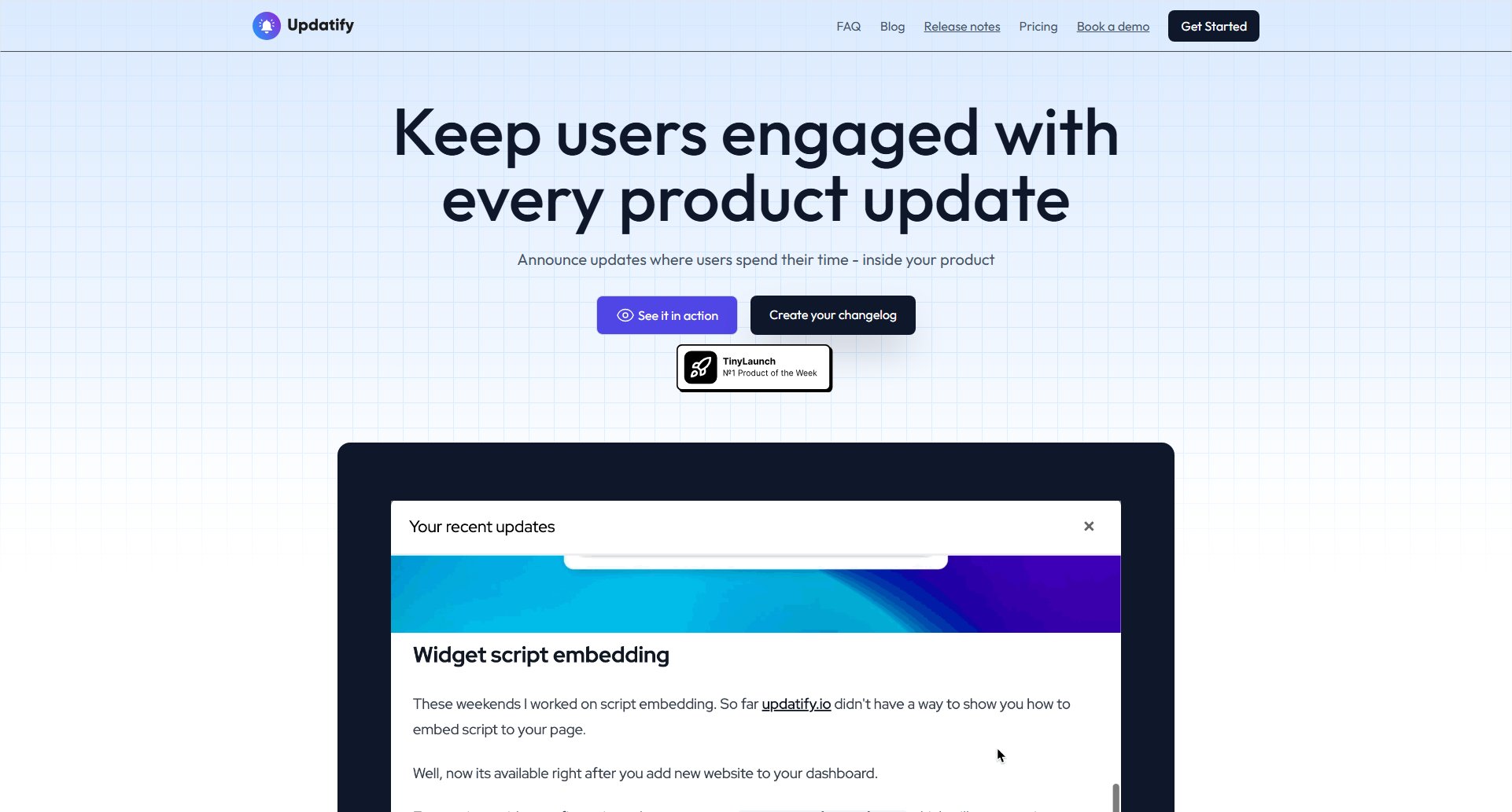 Updatify Updatify Interface & Screenshots Updatify Updatify Interface & Screenshots