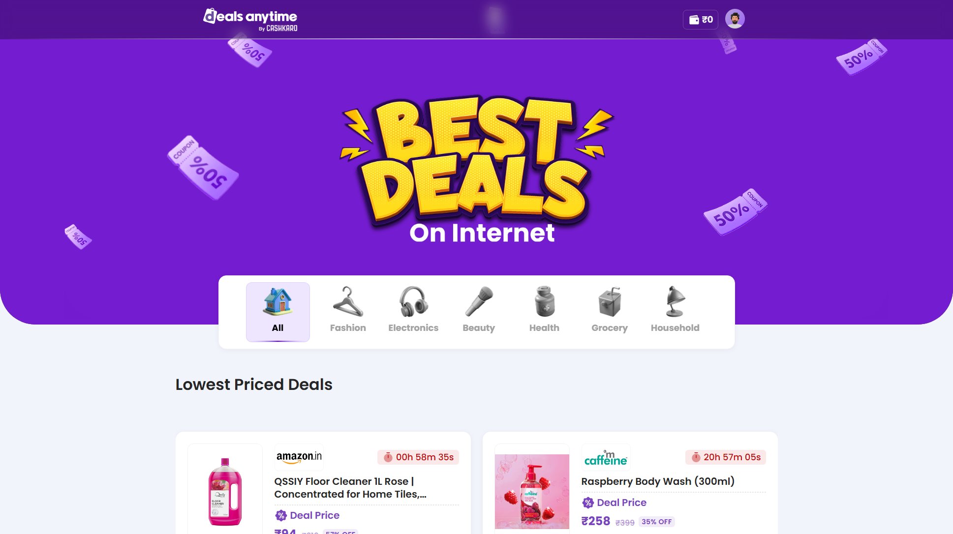 Deals Anytime Deals Anytime Interface & Screenshots Deals Anytime Deals Anytime Interface & Screenshots