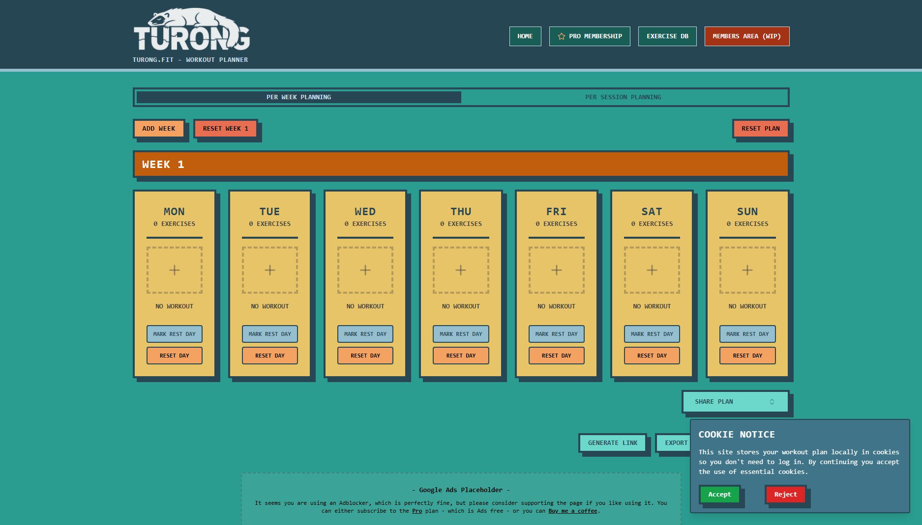 Turong Turong Interface & Screenshots