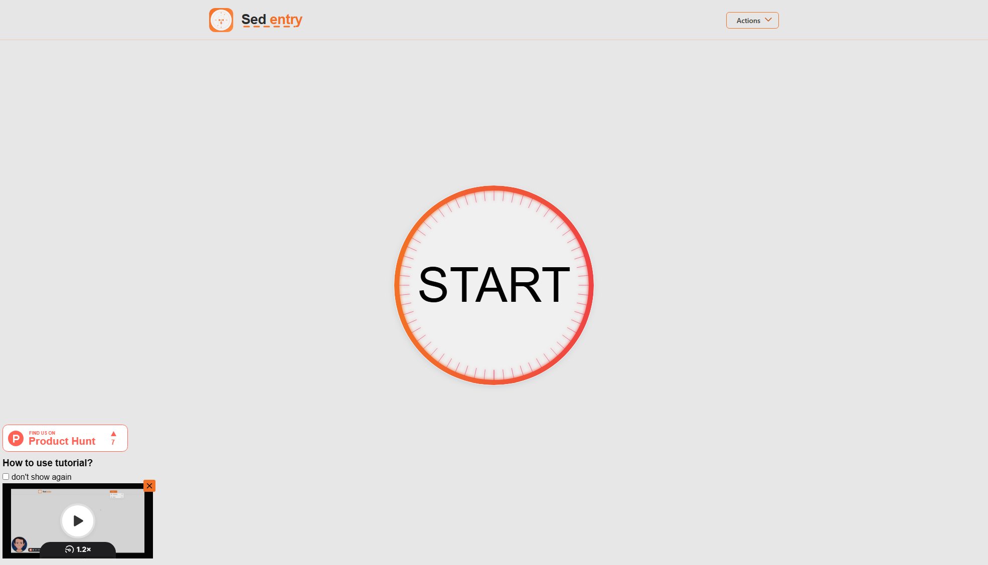 Sedentry Sedentry Interface & Screenshots