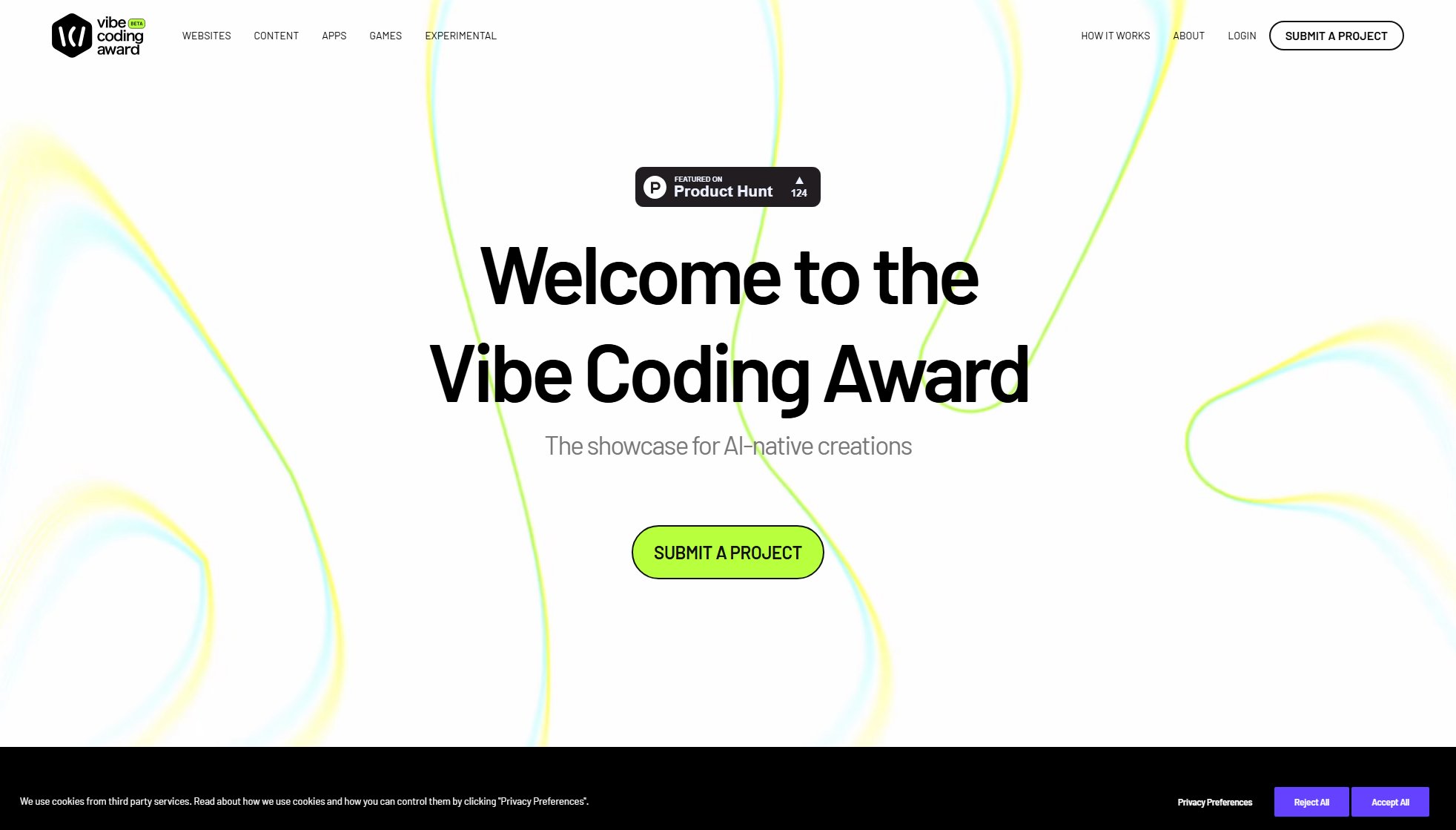 Vibe Coding Award Vibe Coding Award Interface & Screenshots Vibe Coding Award Vibe Coding Award Interface & Screenshots