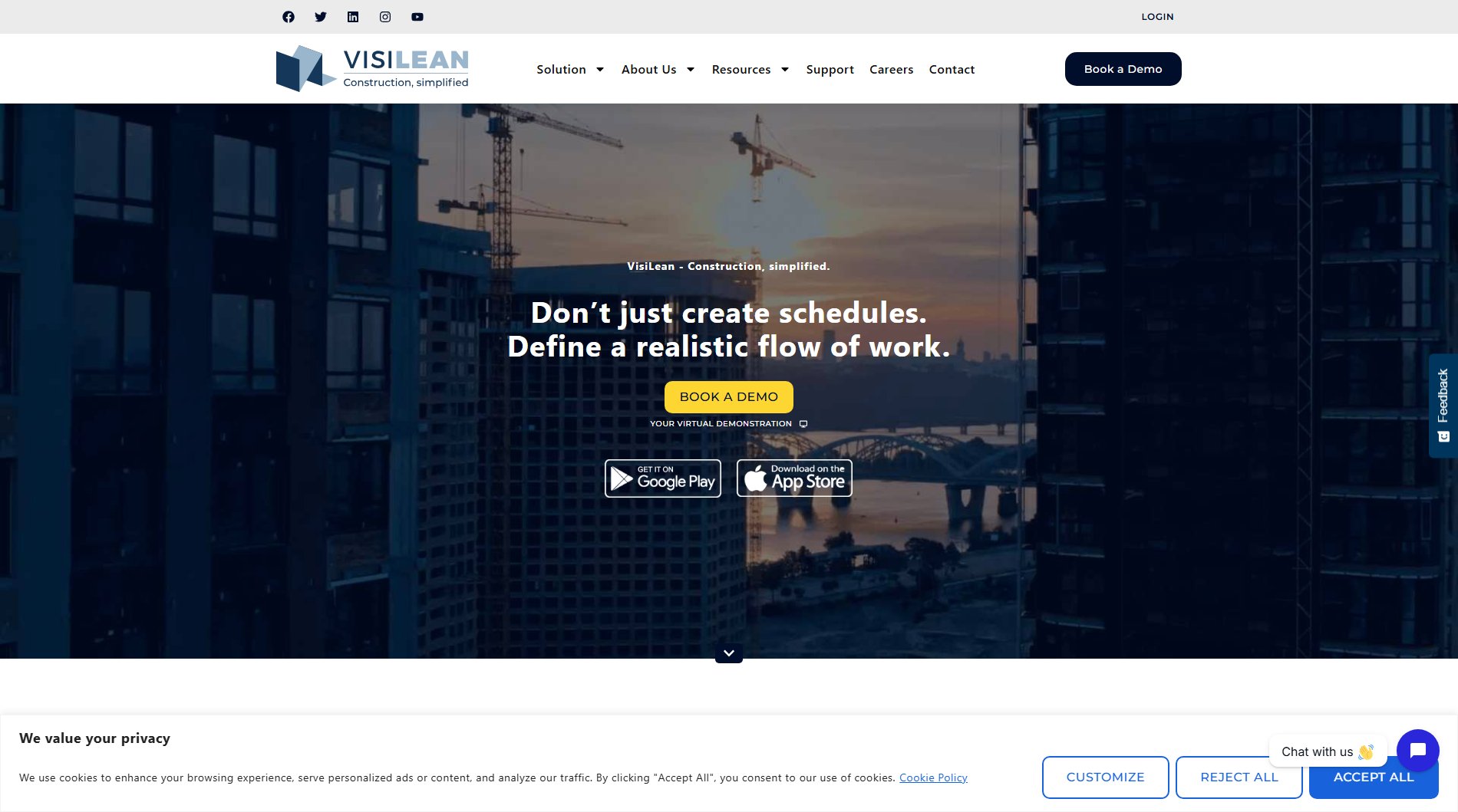 VisiLean VisiLean Interface & Screenshots