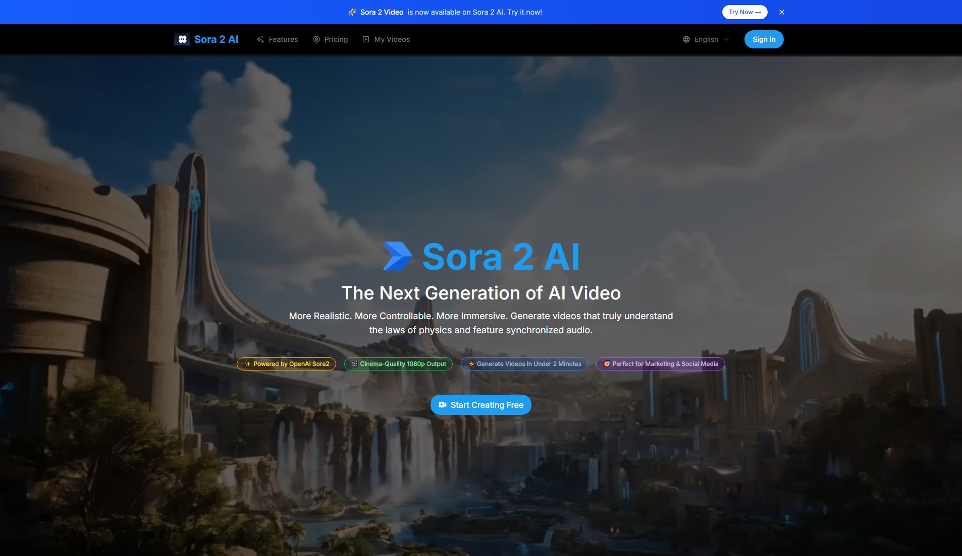 Sora 2 AI Sora 2 AI Interface & Screenshots