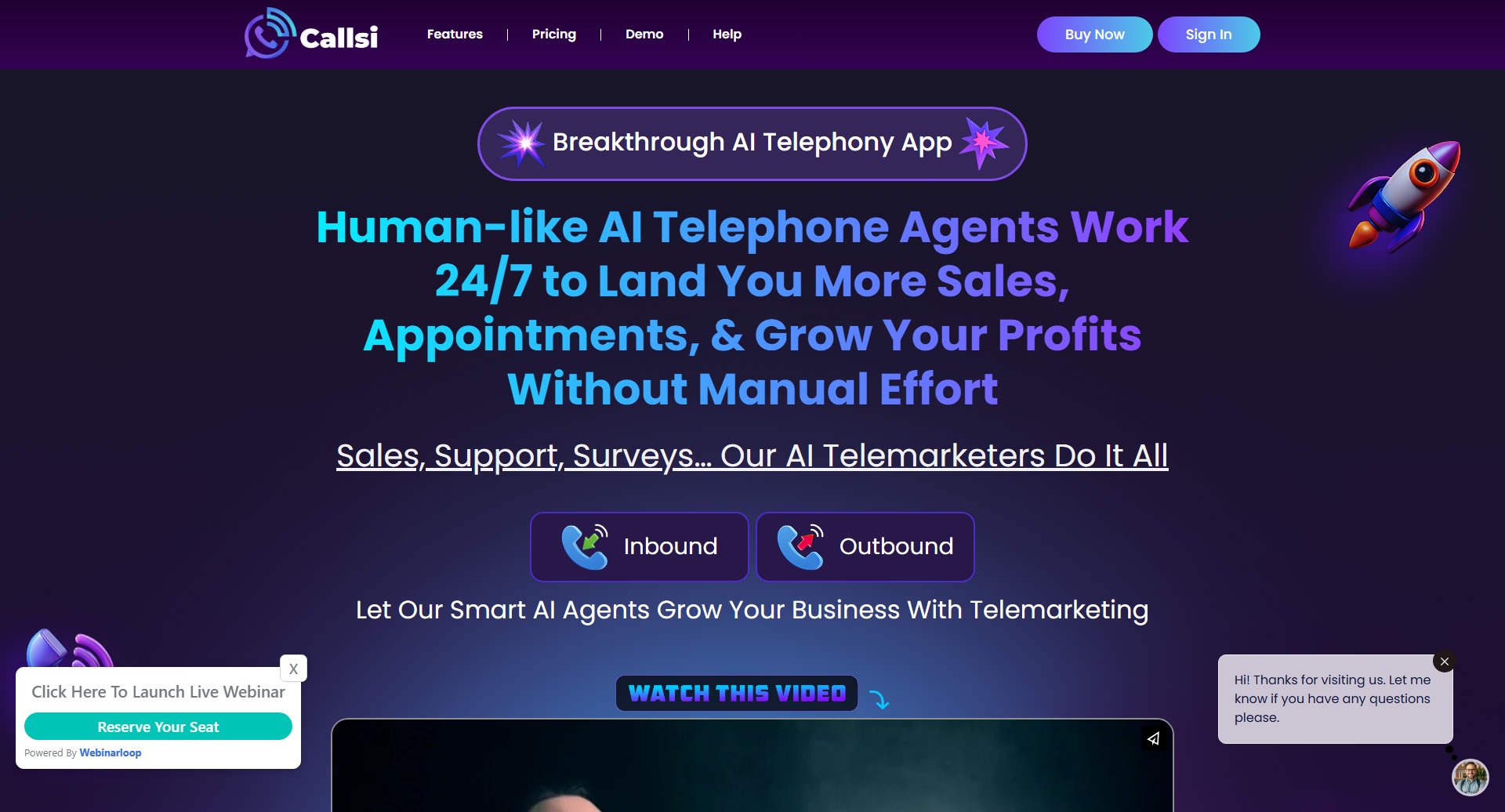 Callsi Callsi Interface & Screenshots Callsi Callsi Interface & Screenshots