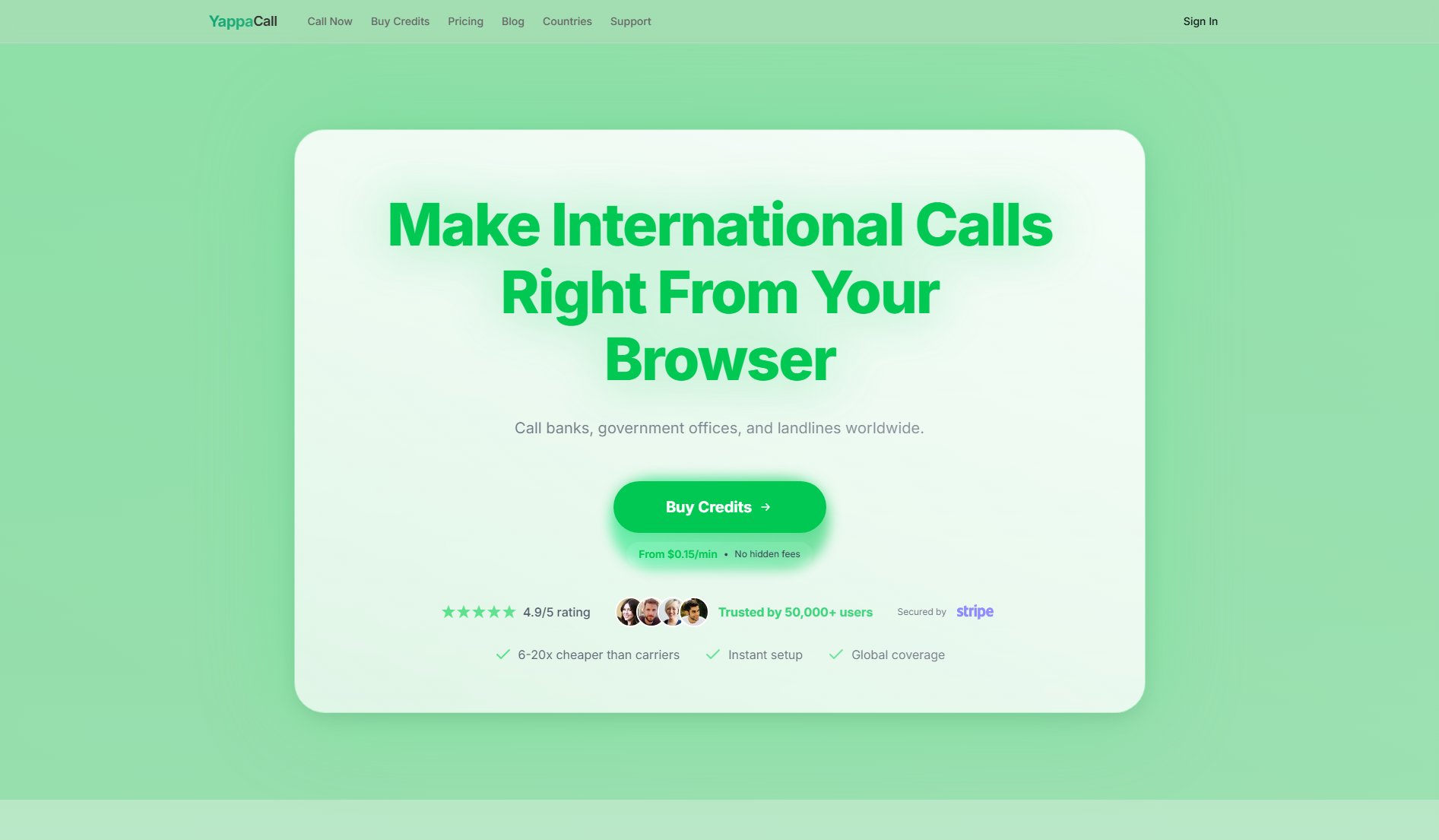 YappaCall YappaCall Interface & Screenshots YappaCall YappaCall Interface & Screenshots