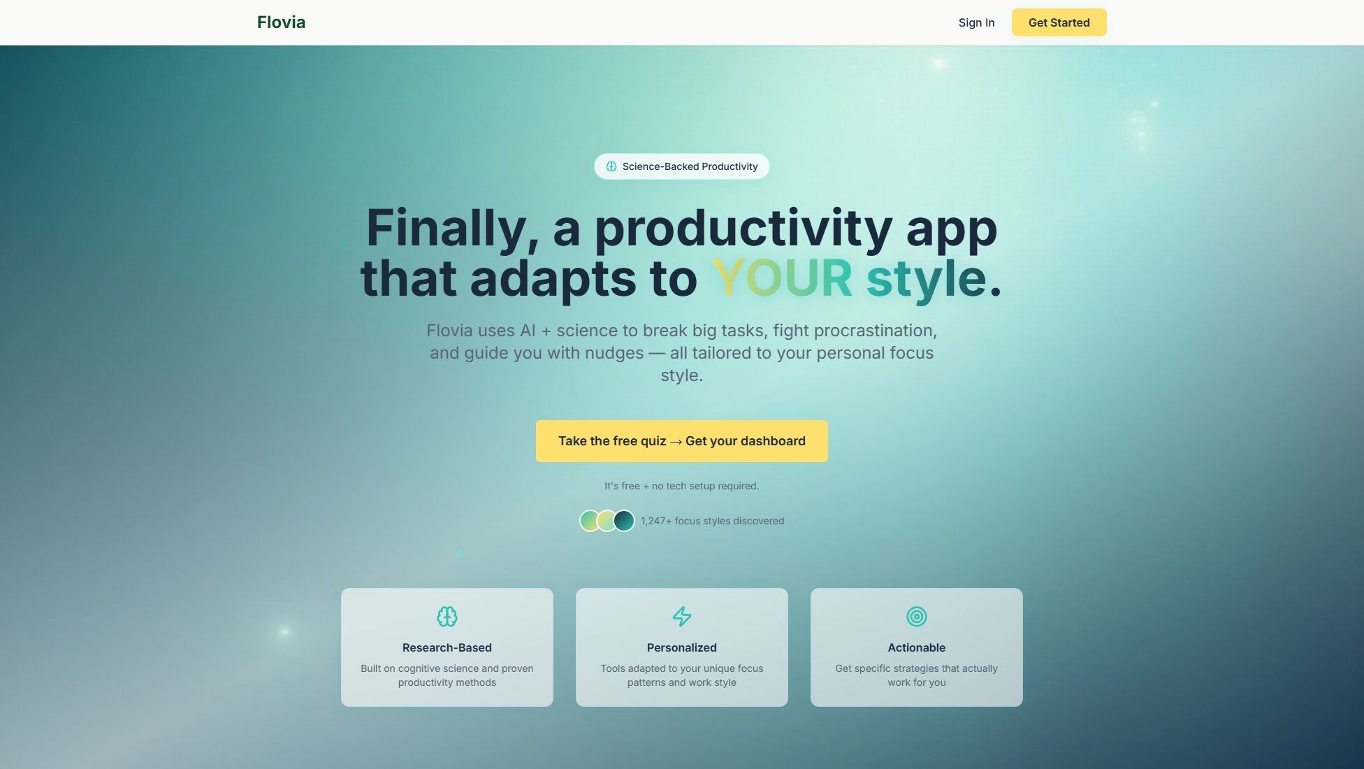 Flovia Flovia Interface & Screenshots