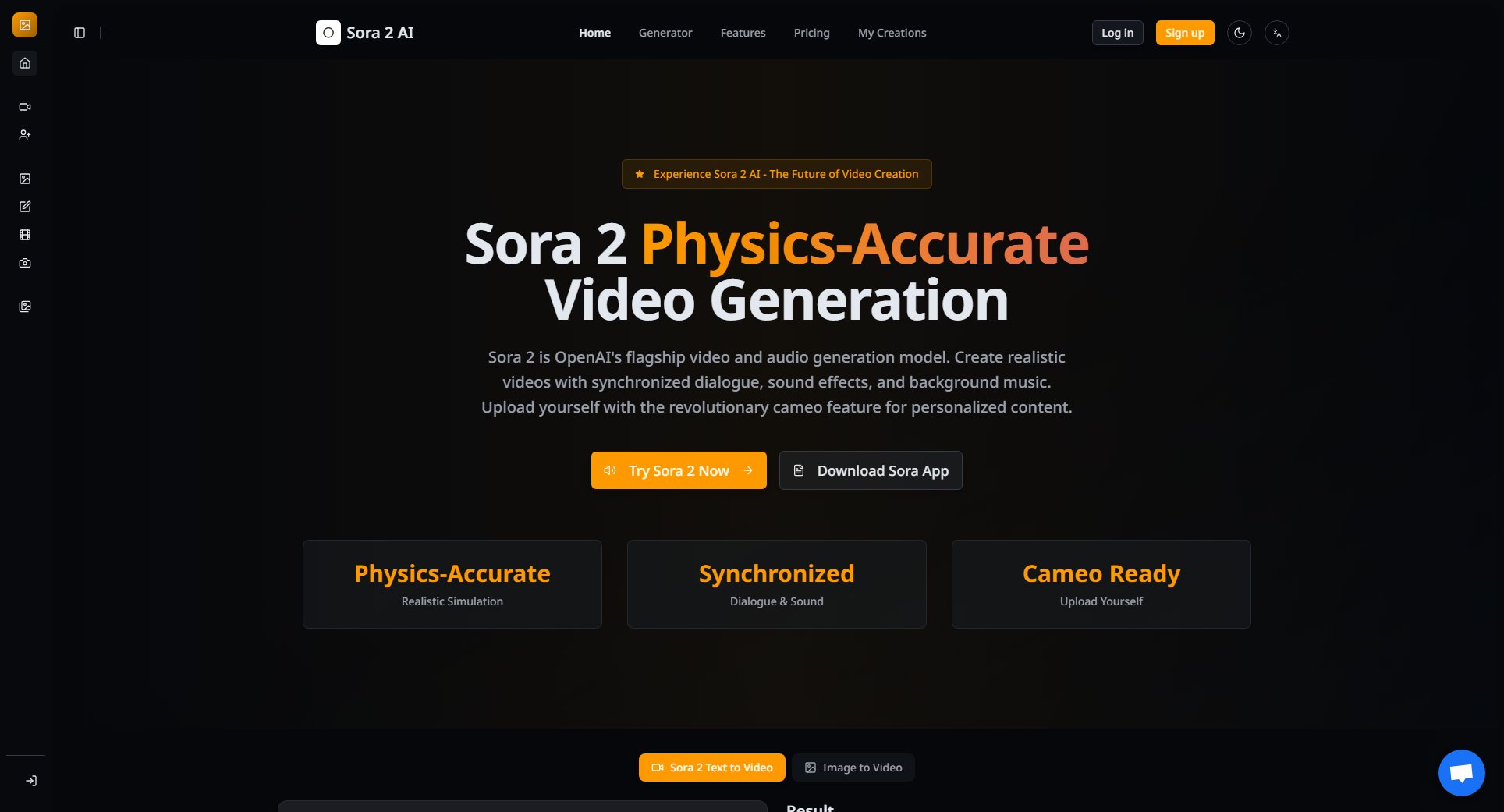 Sora 2 AI Sora 2 AI Interface & Screenshots