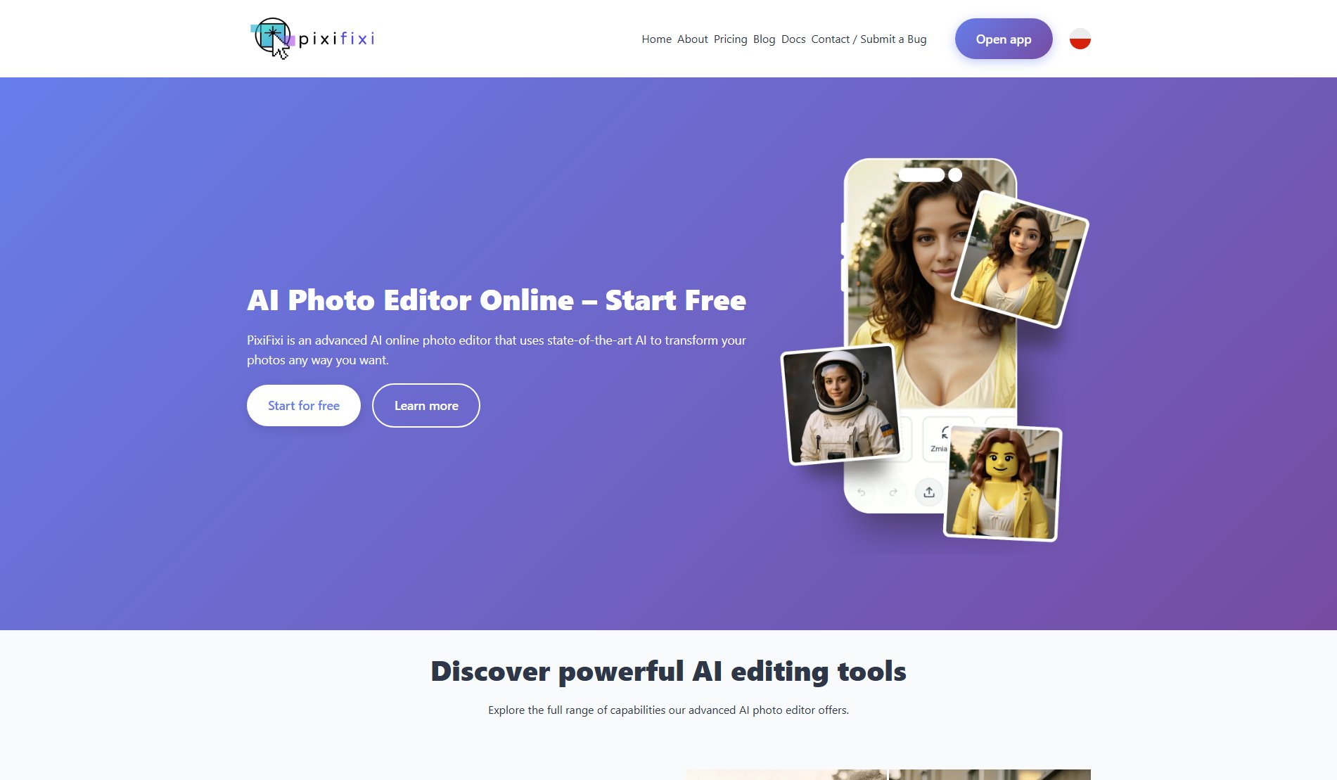 PixiFixi PixiFixi Interface & Screenshots PixiFixi PixiFixi Interface & Screenshots