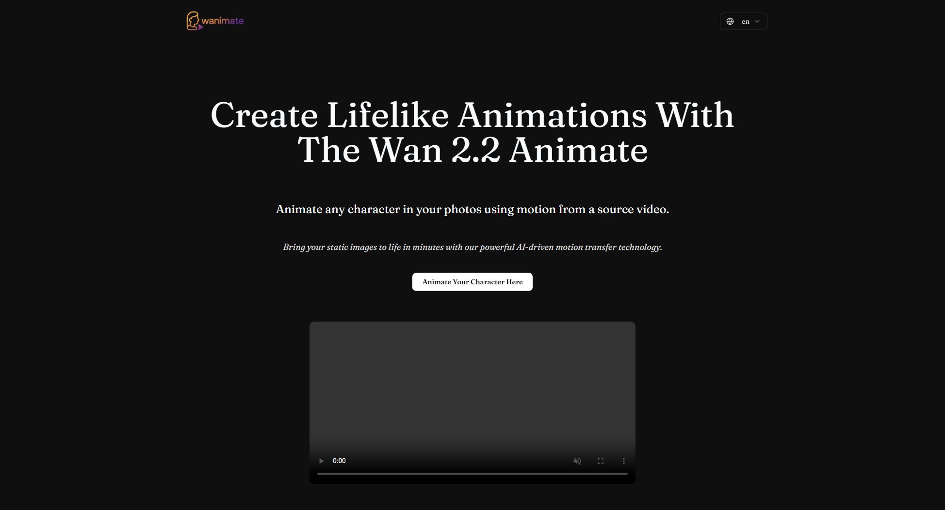 wan 2.2 animate wan 2.2 animate Interface & Screenshots wan 2.2 animate wan 2.2 animate Interface & Screenshots