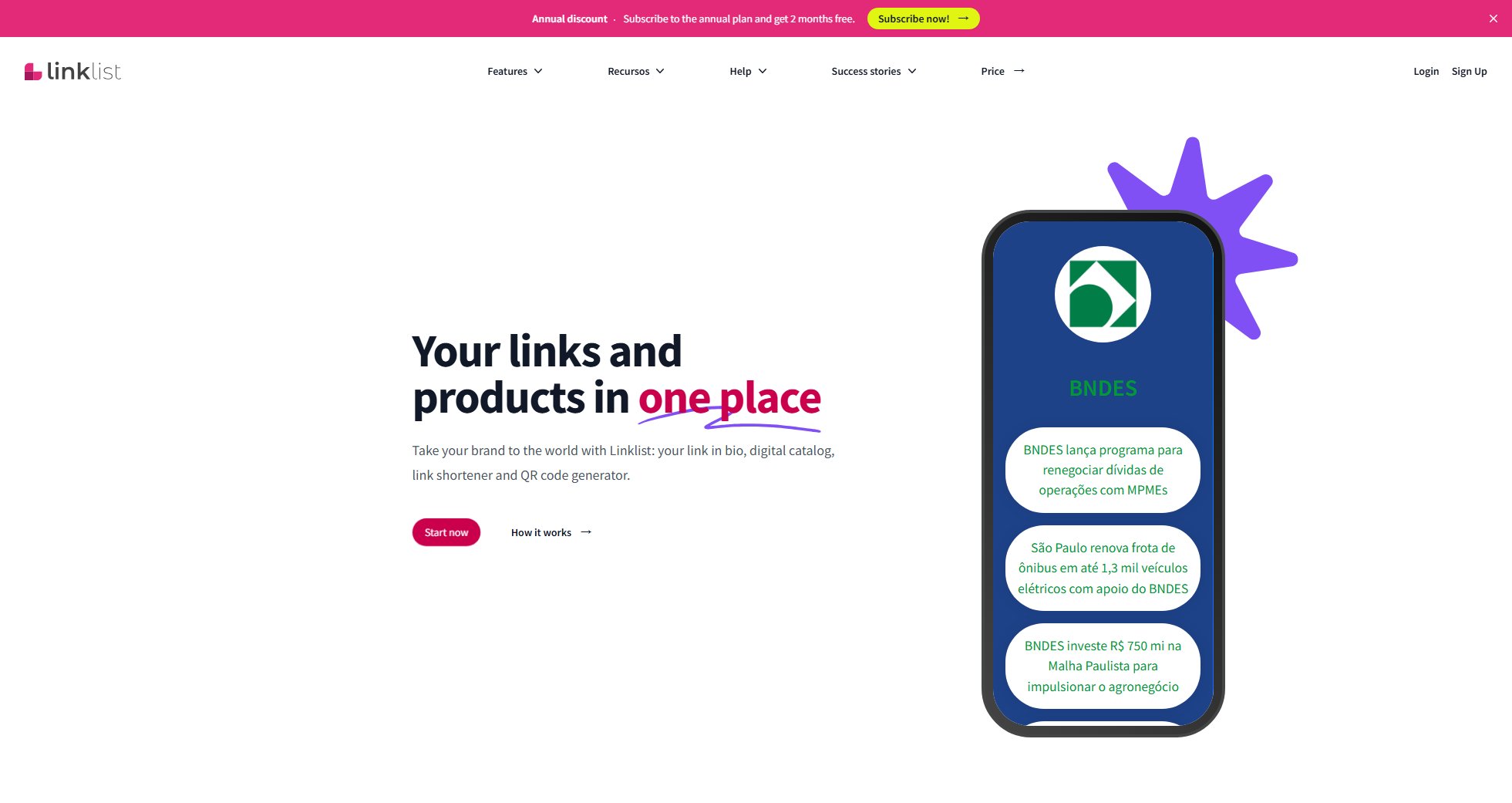 Linklist Linklist Interface & Screenshots