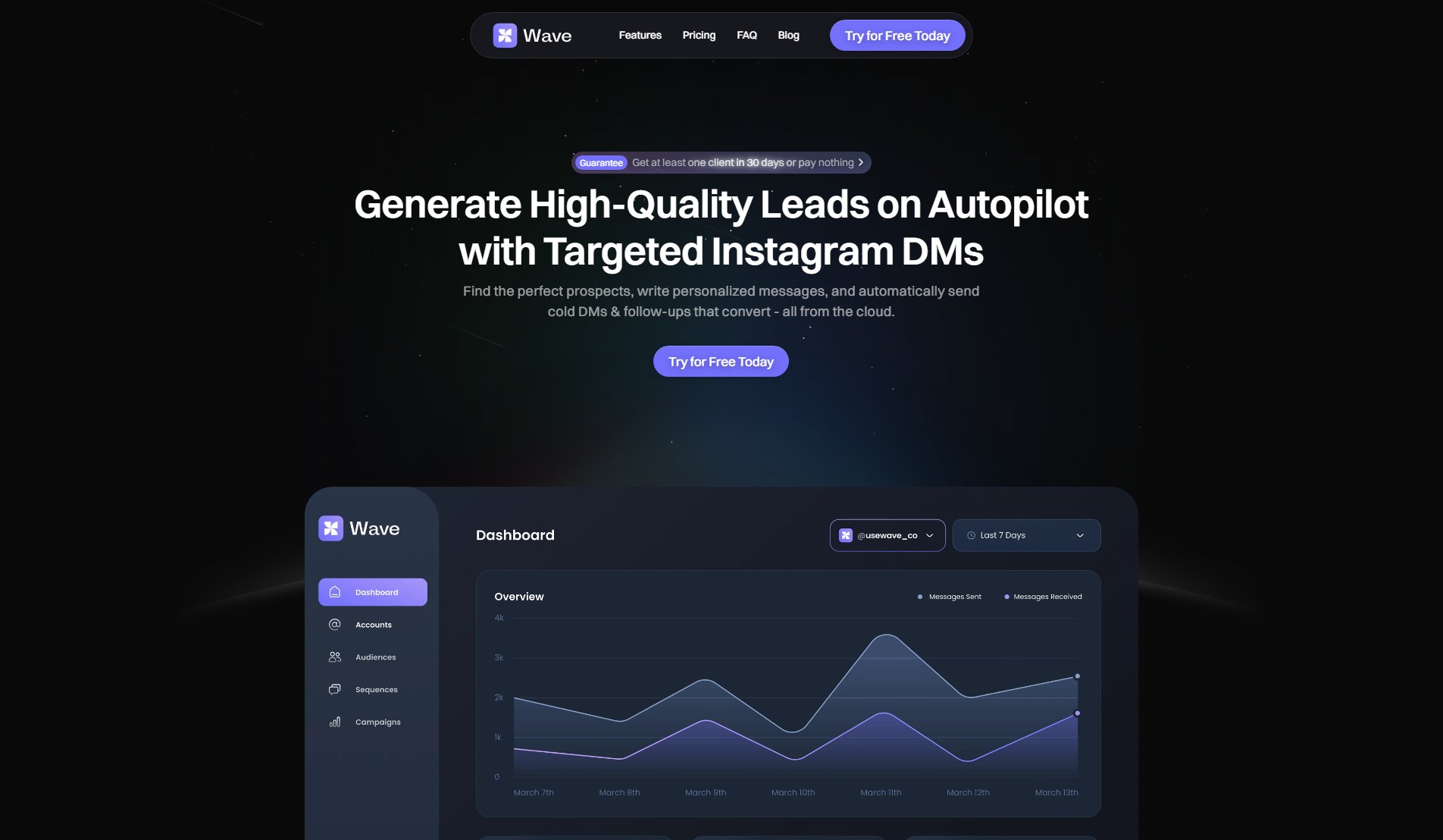 Wave Wave Interface & Screenshots