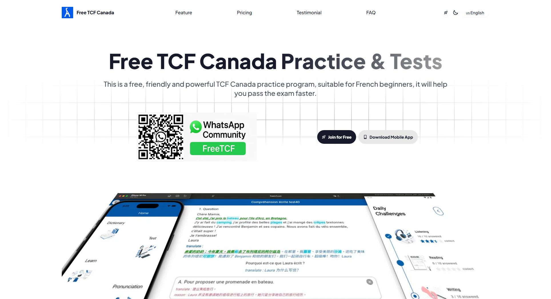 Free TCF Canada Practice Program Free TCF Canada Practice Program Interface & Screenshots Free TCF Canada Practice Program Free TCF Canada Practice Program Interface & Screenshots
