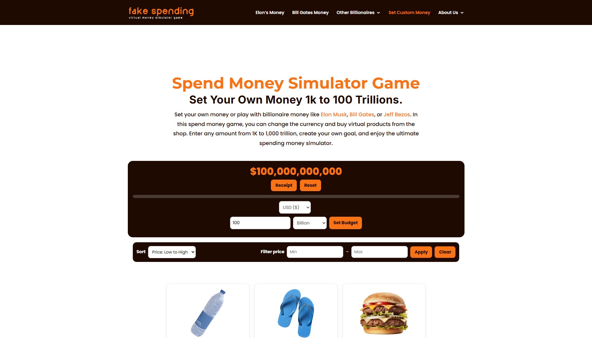 Spend Money Game - Fake Spending Spend Money Game - Fake Spending Interface & Screenshots Spend Money Game - Fake Spending Spend Money Game - Fake Spending Interface & Screenshots