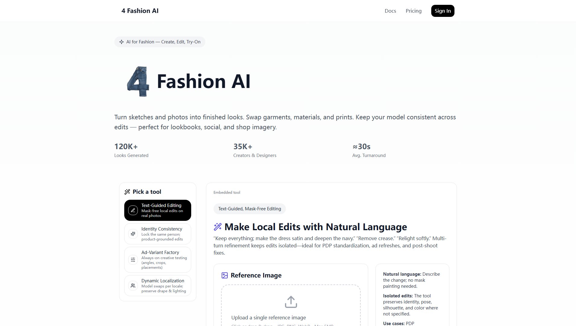 4 Fashion AI 4 Fashion AI Interface & Screenshots 4 Fashion AI 4 Fashion AI Interface & Screenshots