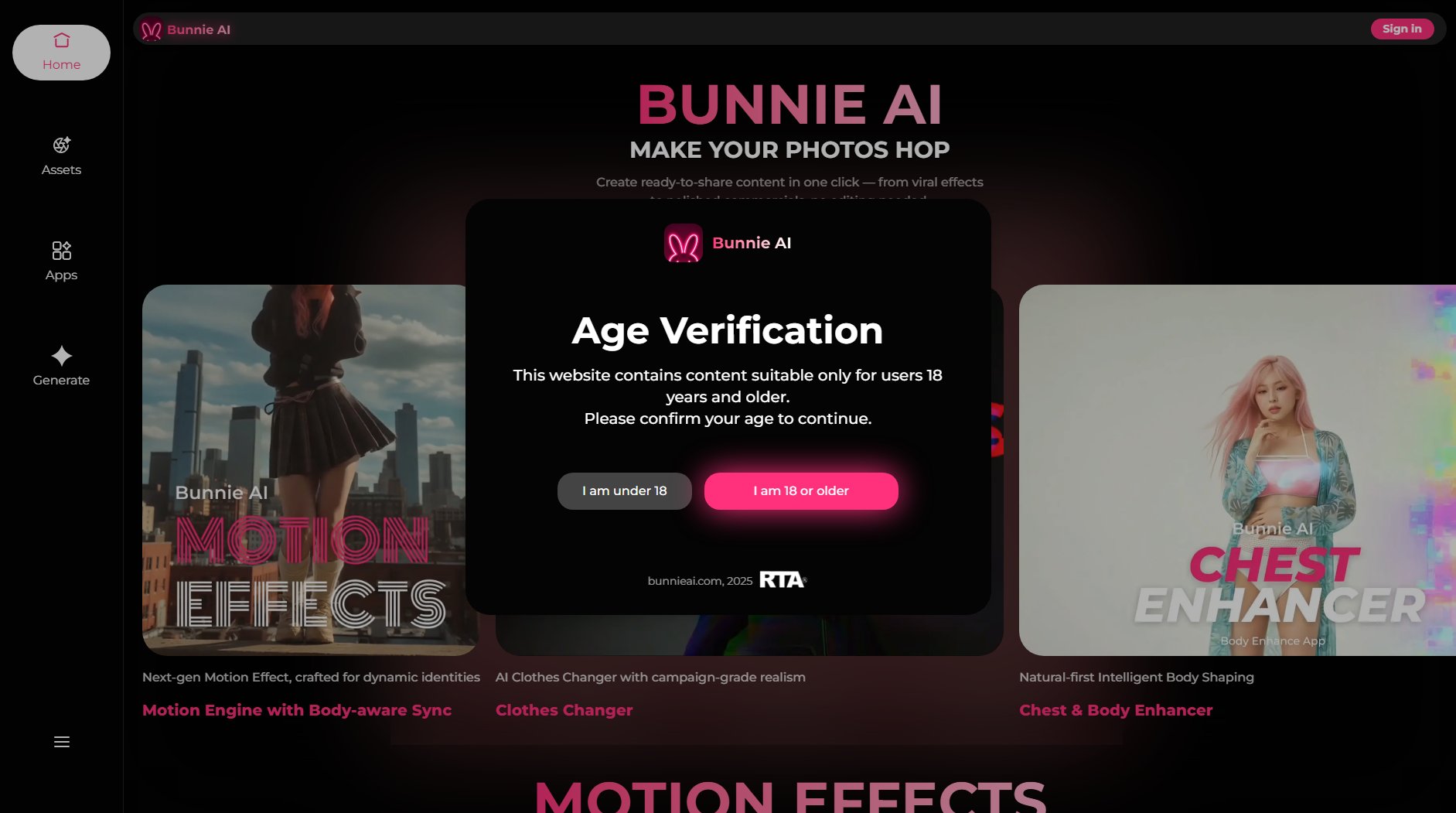 Bunnie AI Bunnie AI Interface & Screenshots Bunnie AI Bunnie AI Interface & Screenshots