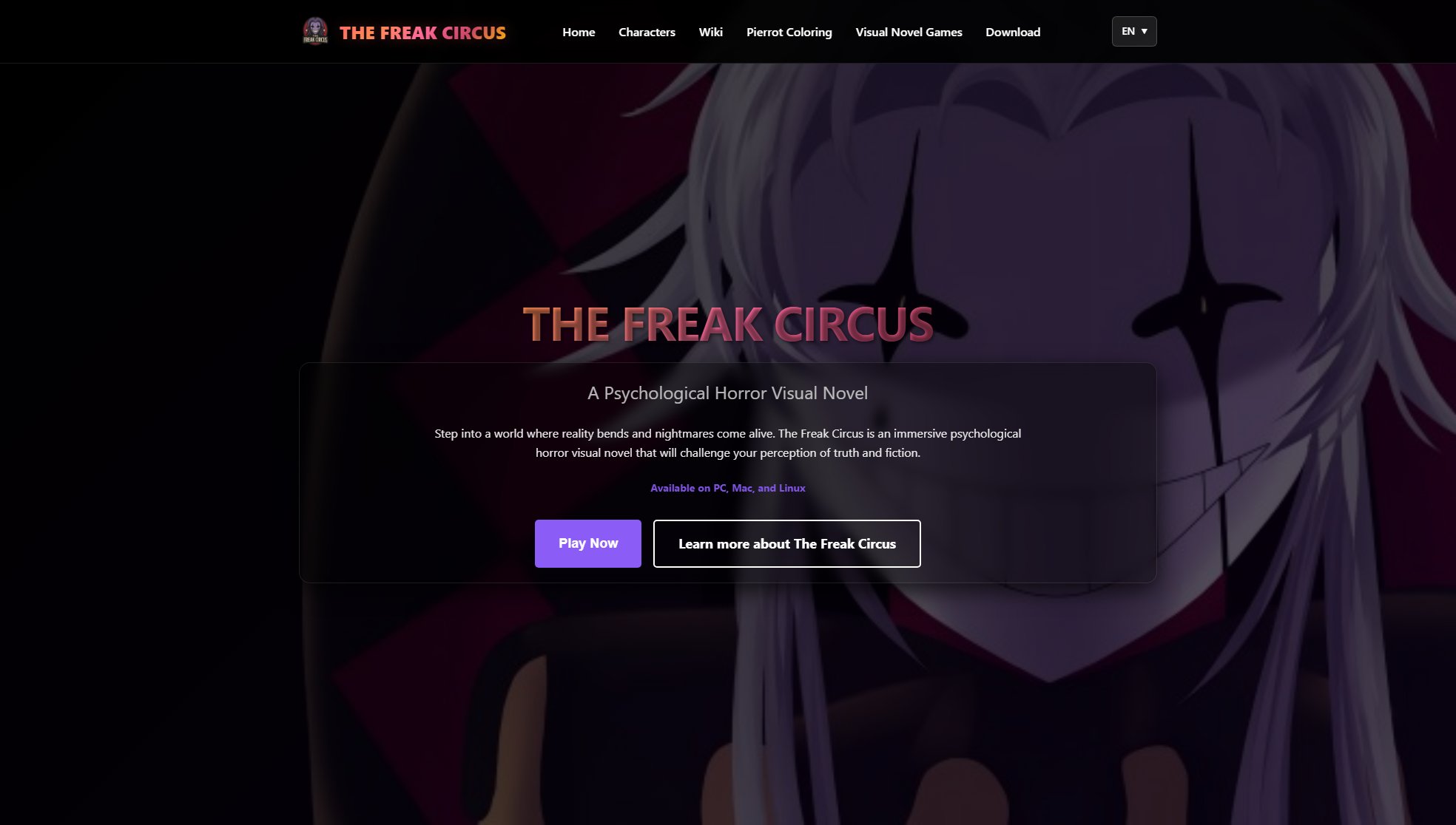 The Freak Circus The Freak Circus Interface & Screenshots