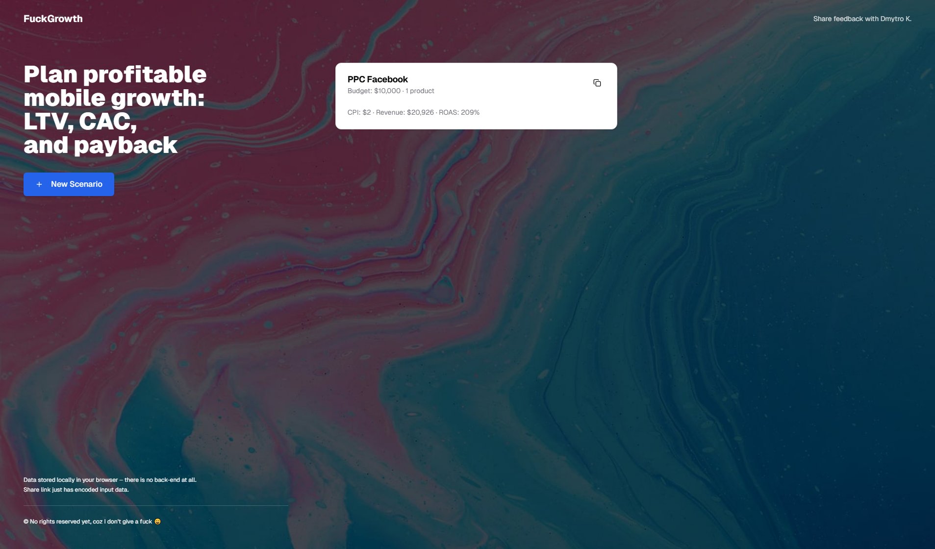 FuckGrowth FuckGrowth Interface & Screenshots FuckGrowth FuckGrowth Interface & Screenshots