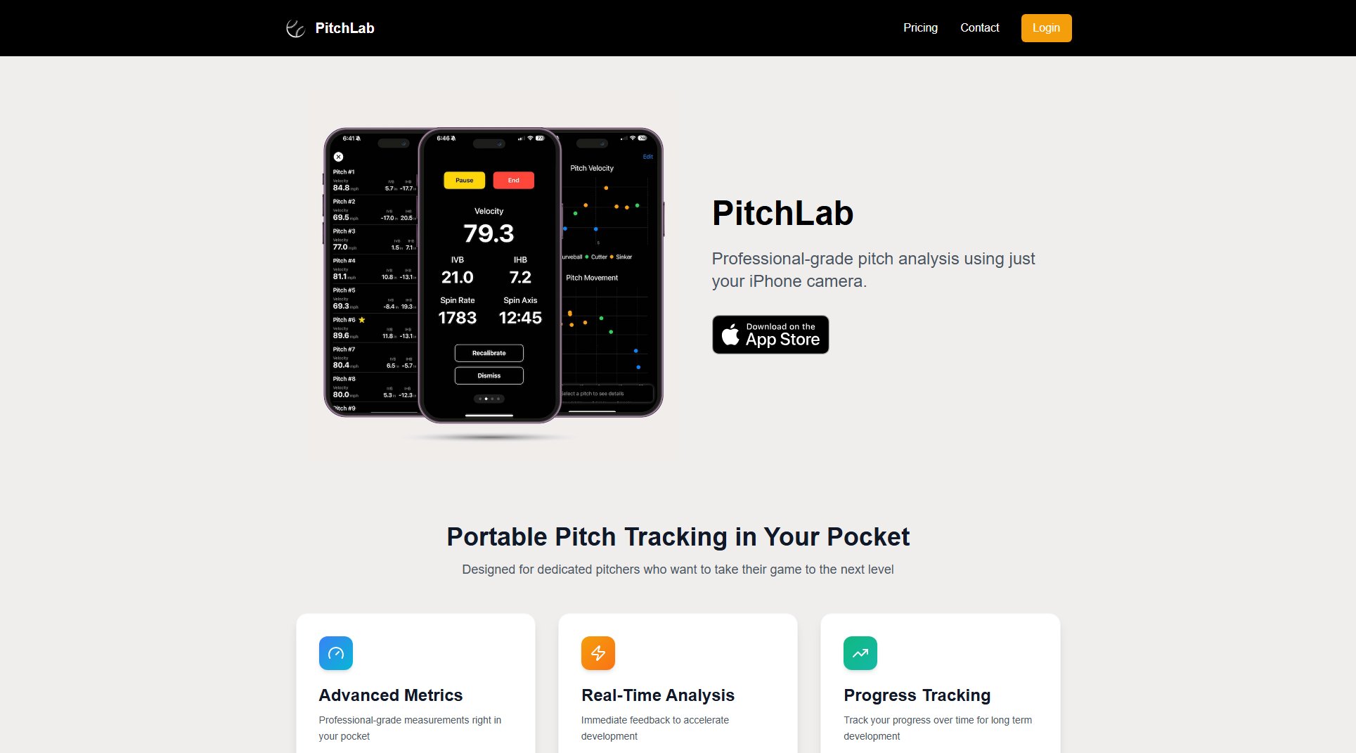 PitchLab PitchLab Interface & Screenshots PitchLab PitchLab Interface & Screenshots