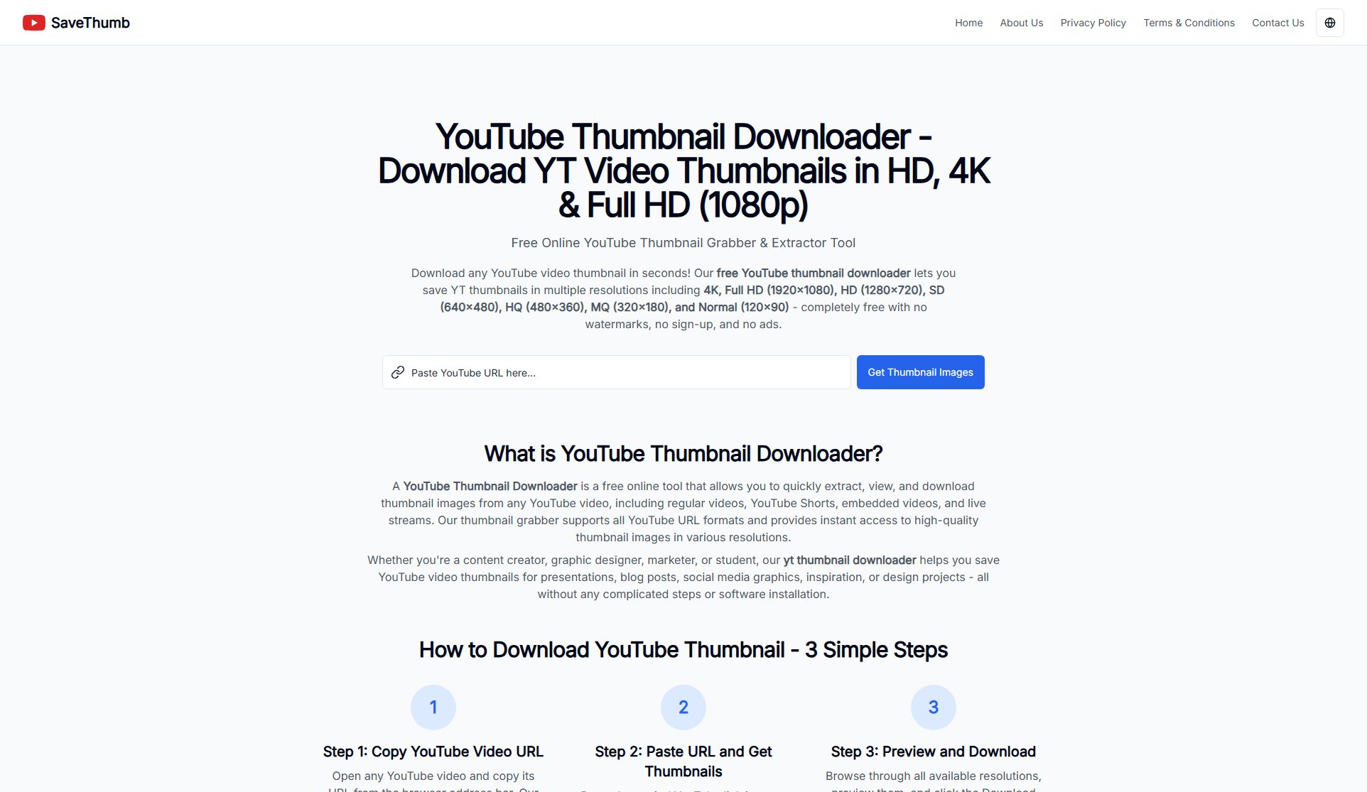 YouTube Thumbnail Downloader YouTube Thumbnail Downloader Interface & Screenshots YouTube Thumbnail Downloader YouTube Thumbnail Downloader Interface & Screenshots