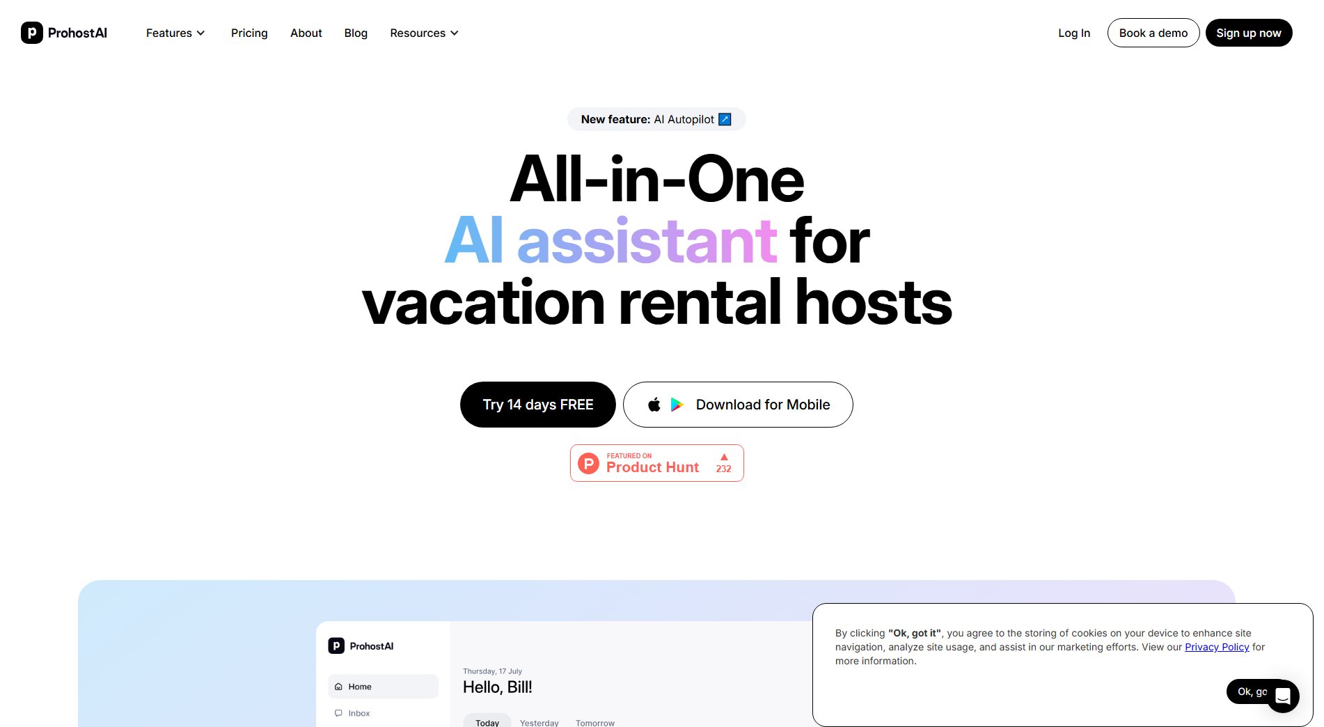 ProhostAI ProhostAI Interface & Screenshots ProhostAI ProhostAI Interface & Screenshots
