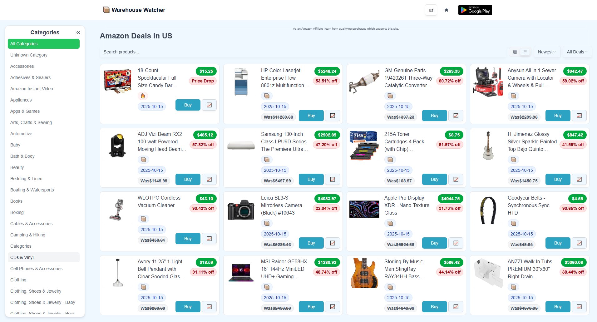 Warehouse Watcher Warehouse Watcher Interface & Screenshots Warehouse Watcher Warehouse Watcher Interface & Screenshots
