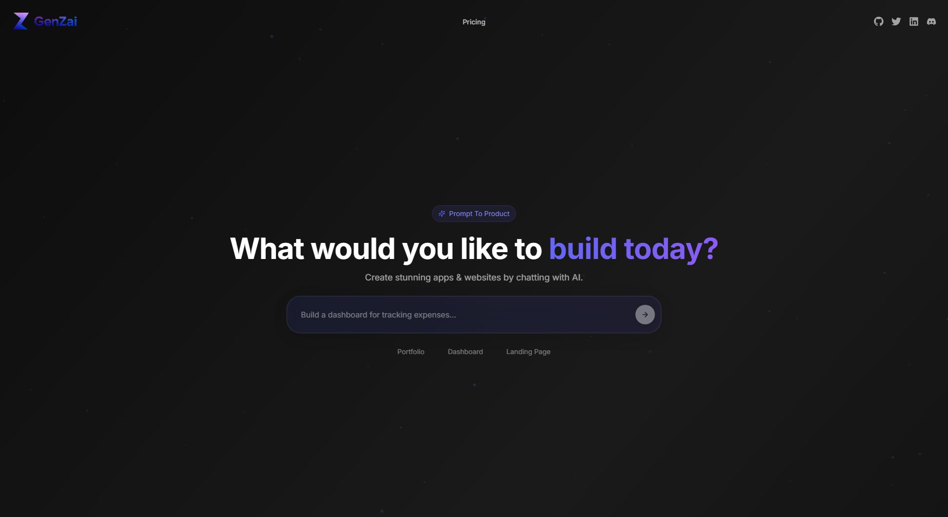 GenZai GenZai Interface & Screenshots