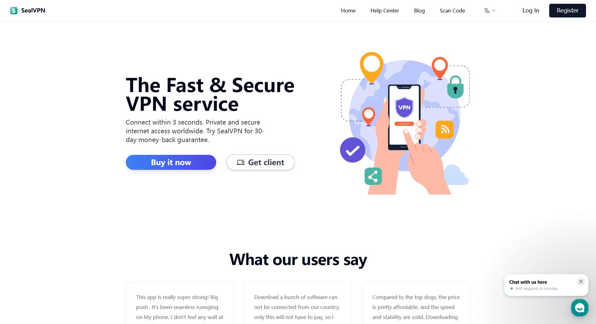 SealVPN SealVPN Interface & Screenshots SealVPN SealVPN Interface & Screenshots