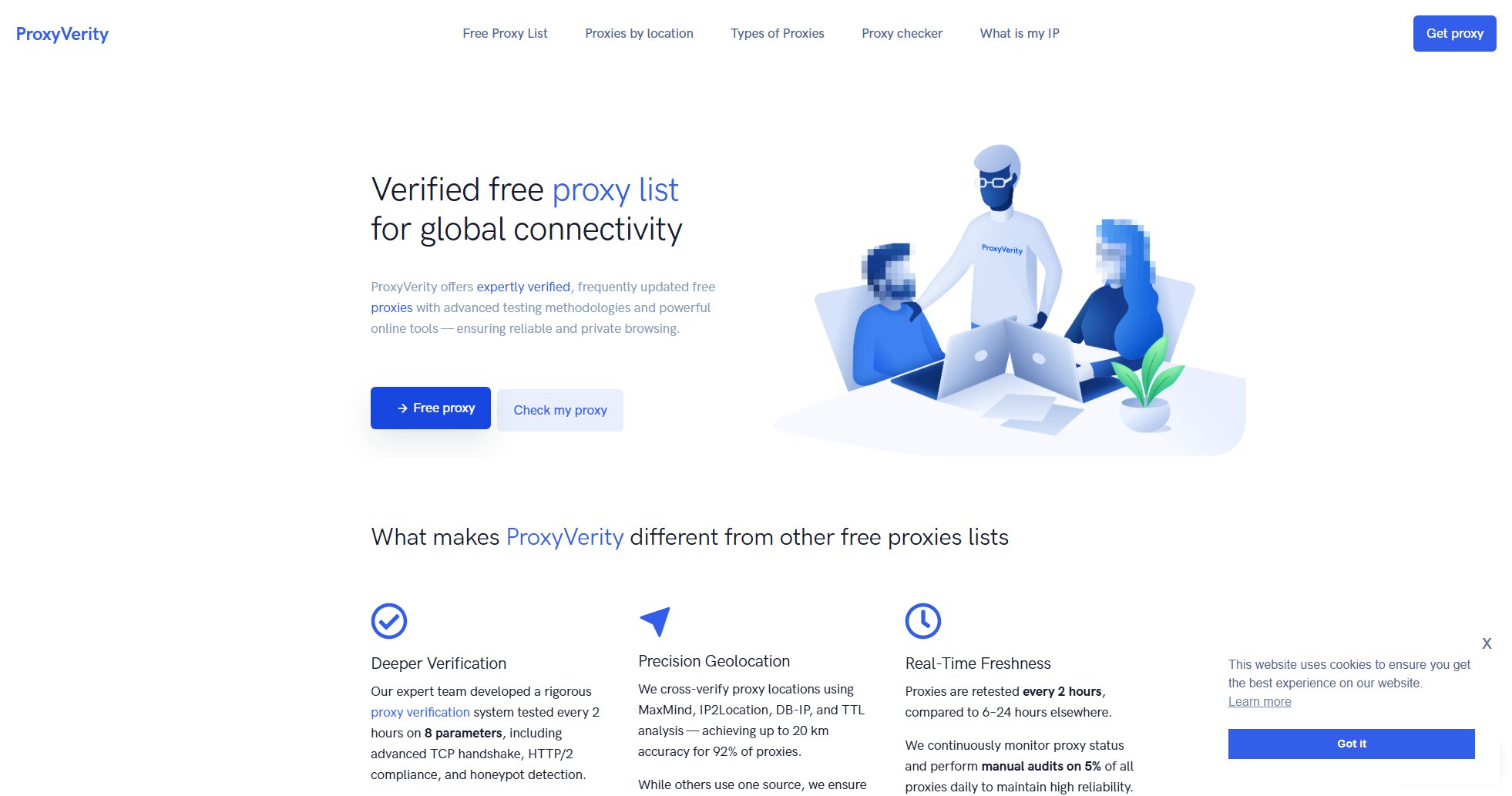 ProxyVerity ProxyVerity Interface & Screenshots