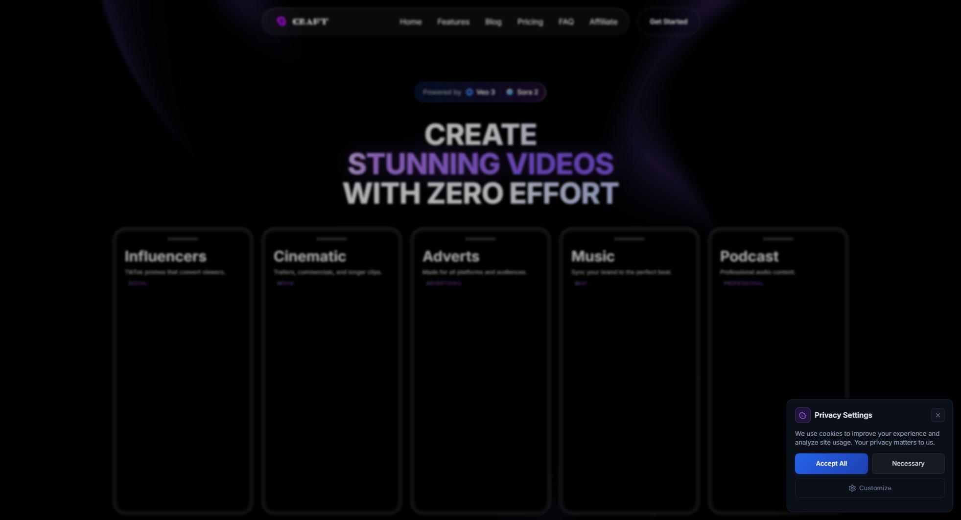 Craft Craft Interface & Screenshots