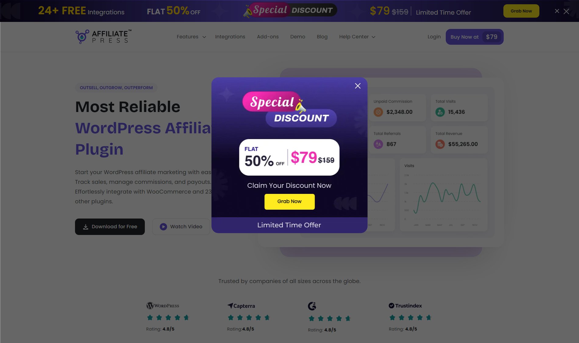 AffiliatePress AffiliatePress Interface & Screenshots AffiliatePress AffiliatePress Interface & Screenshots