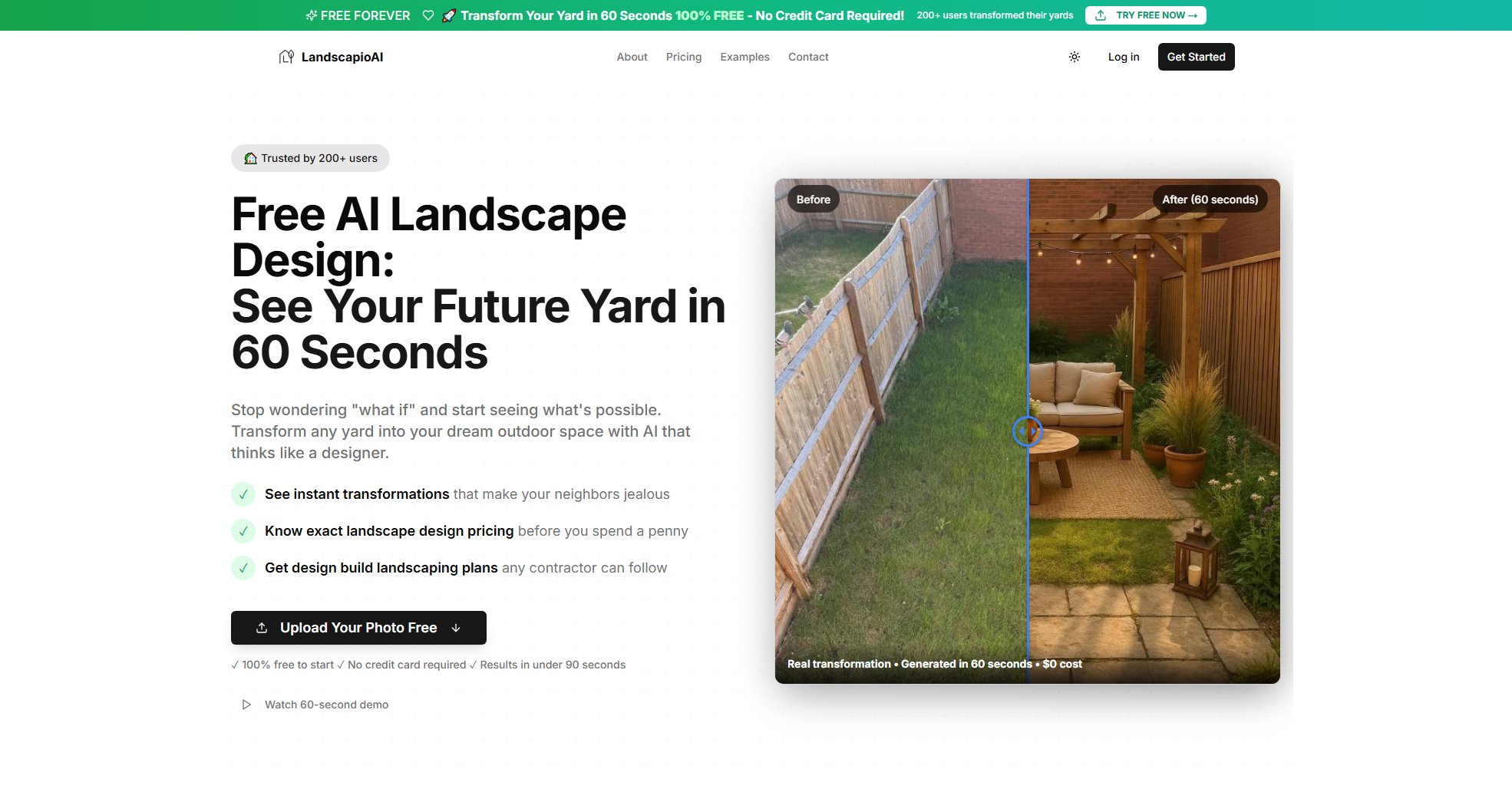 LandscapioAI LandscapioAI Interface & Screenshots