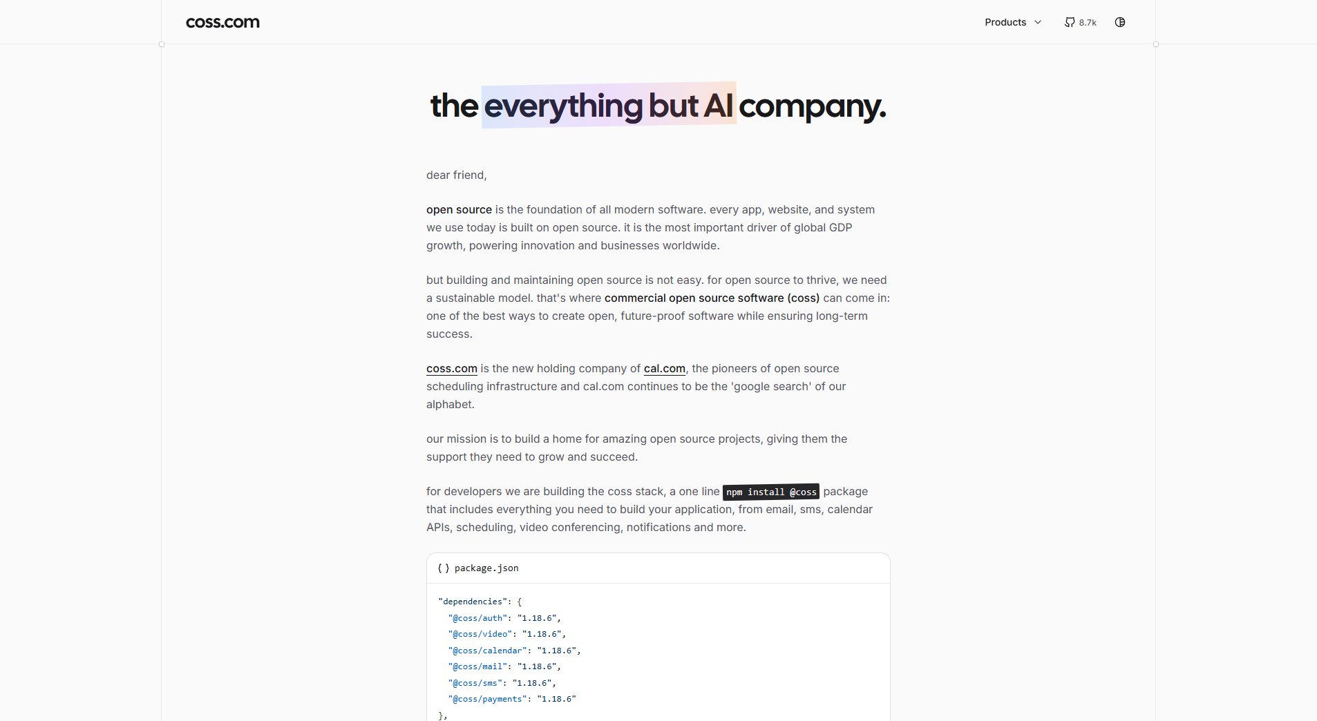 coss.com coss.com Interface & Screenshots coss.com coss.com Interface & Screenshots