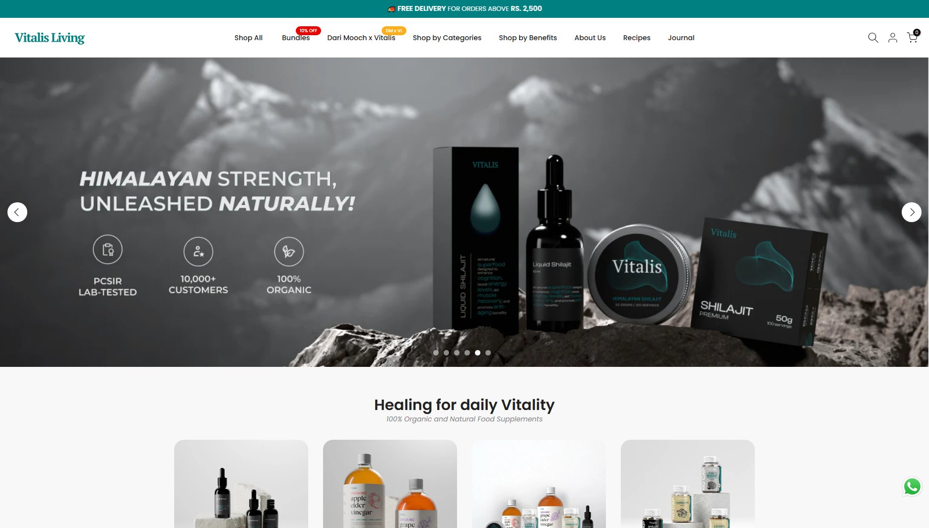 Vitalis Living Vitalis Living Interface & Screenshots Vitalis Living Vitalis Living Interface & Screenshots