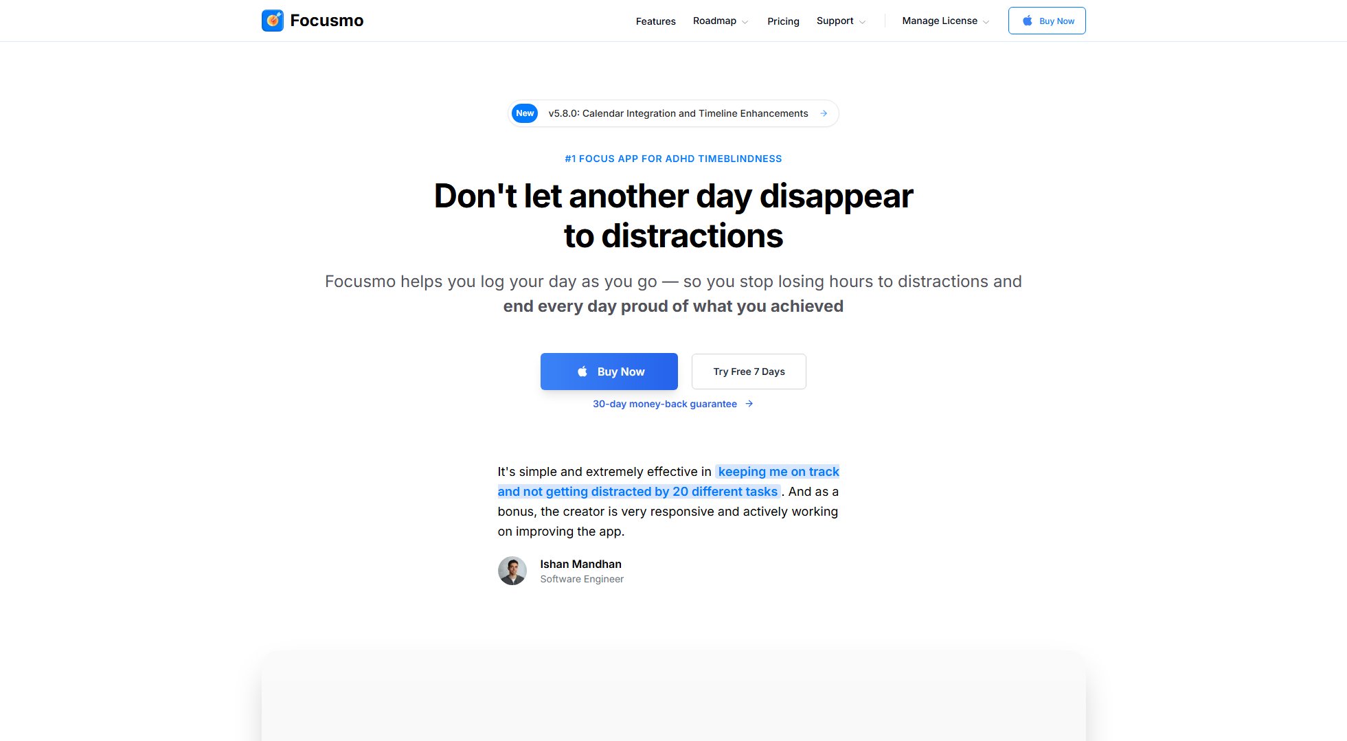 Focusmo Focusmo Interface & Screenshots Focusmo Focusmo Interface & Screenshots