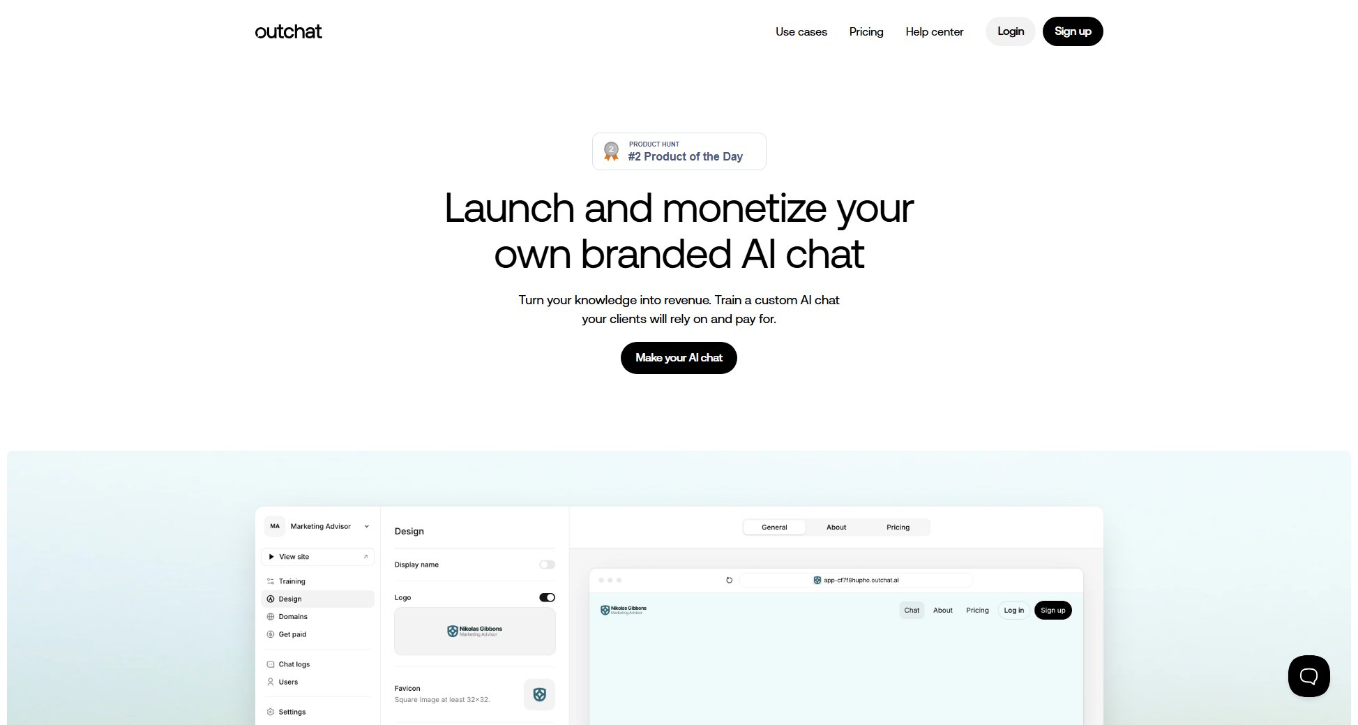 Outchat Outchat Interface & Screenshots