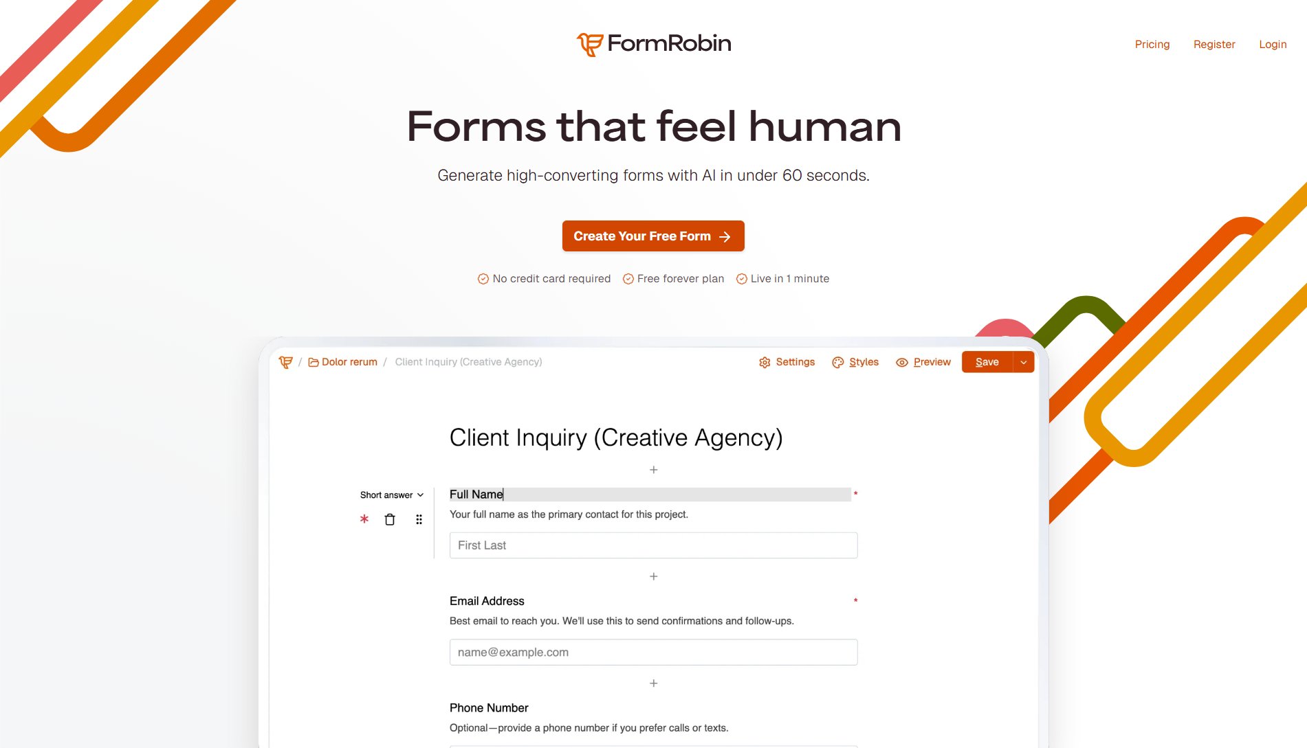 FormRobin FormRobin Interface & Screenshots