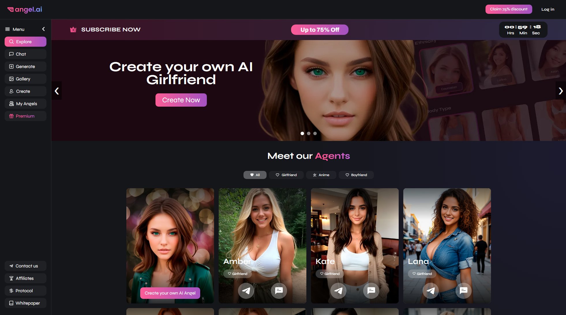 Angel AI Angel AI Interface & Screenshots