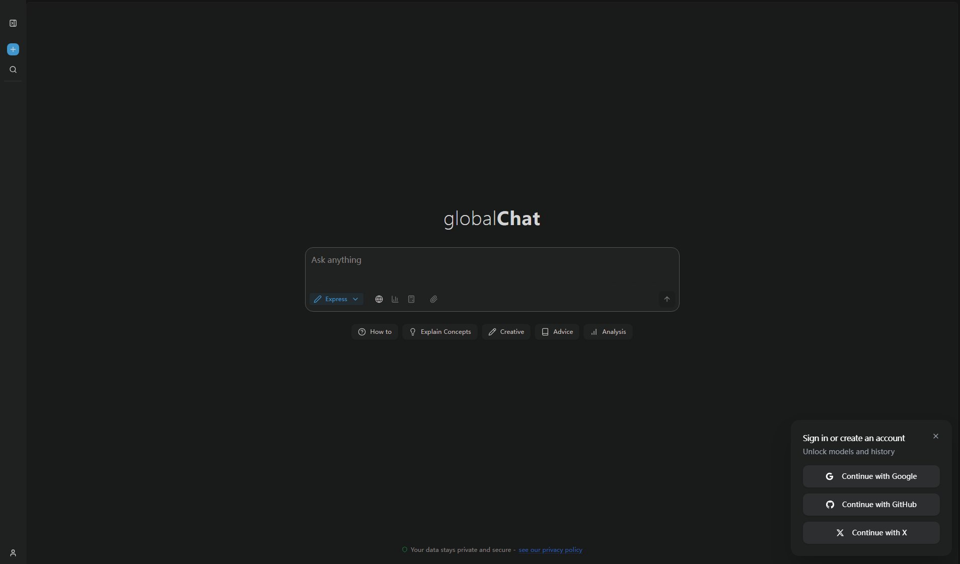 globalChat globalChat Interface & Screenshots globalChat globalChat Interface & Screenshots