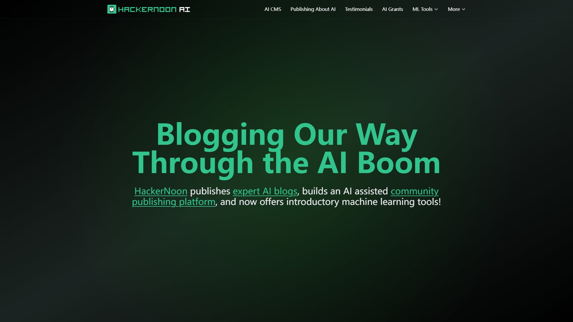 HackerNoon AI HackerNoon AI Interface & Screenshots HackerNoon AI HackerNoon AI Interface & Screenshots