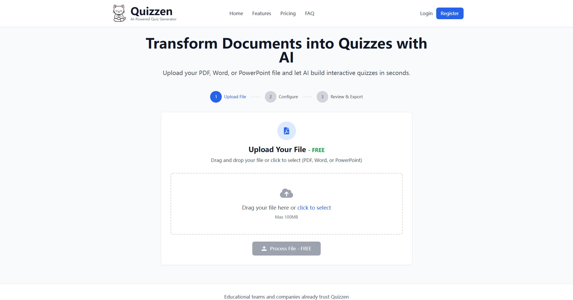 Quizzen Quizzen Interface & Screenshots