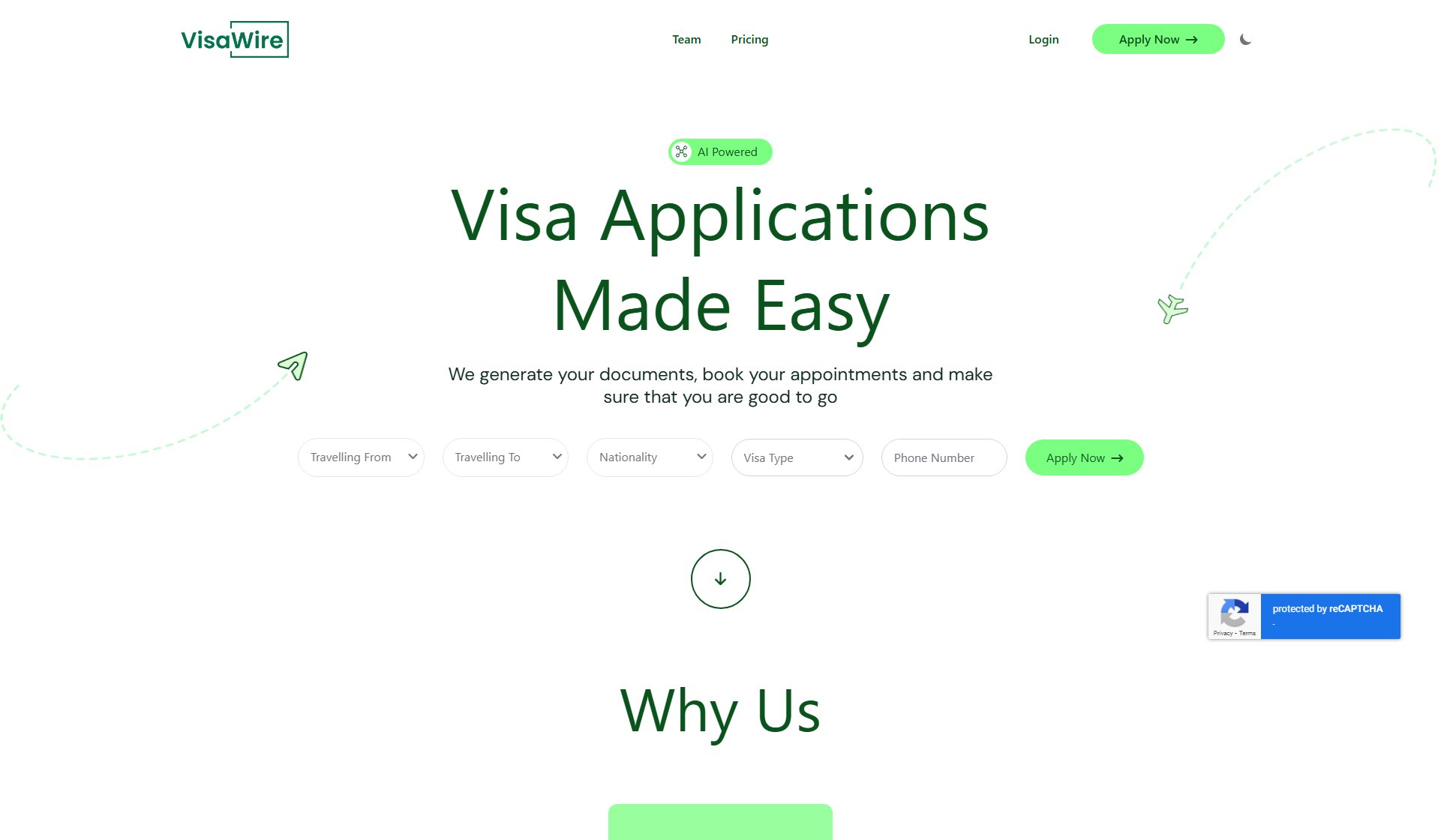 Visawire Visawire Interface & Screenshots Visawire Visawire Interface & Screenshots