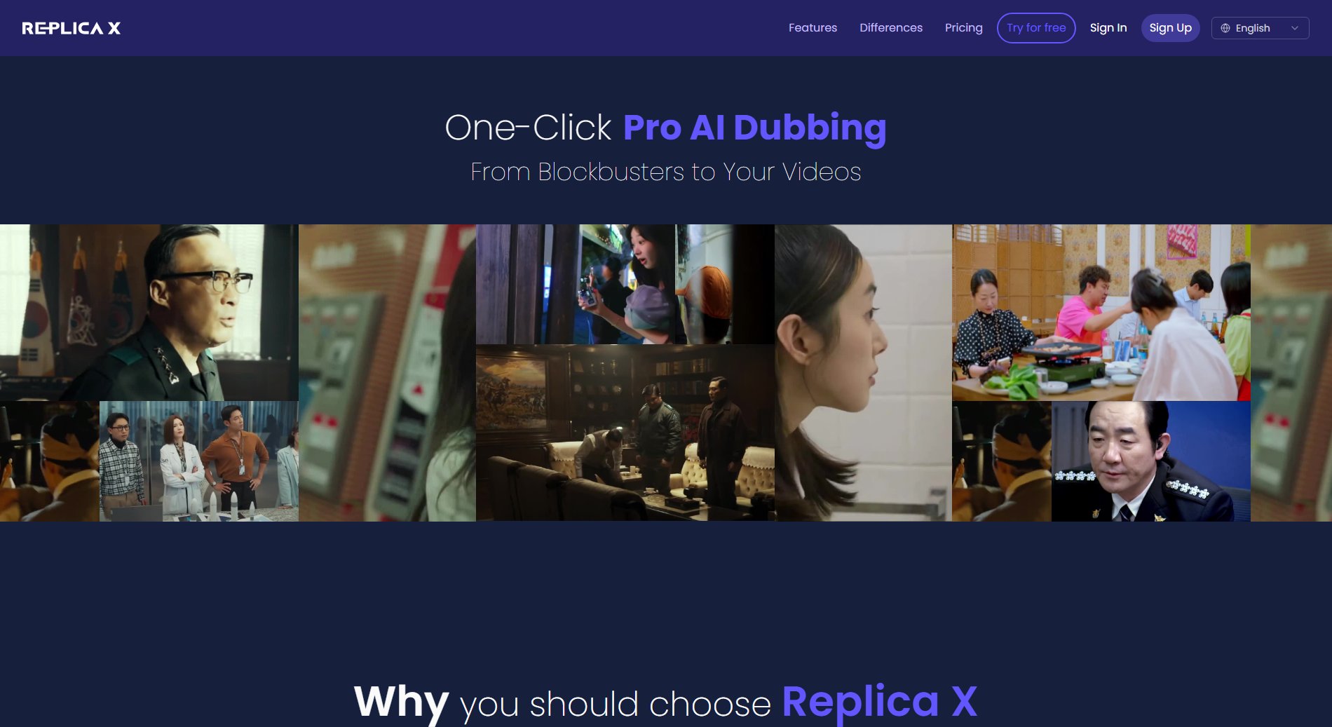 Replica X Replica X Interface & Screenshots Replica X Replica X Interface & Screenshots